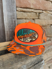 Red Dirt Hat Co. Show Stopper Orange Cap