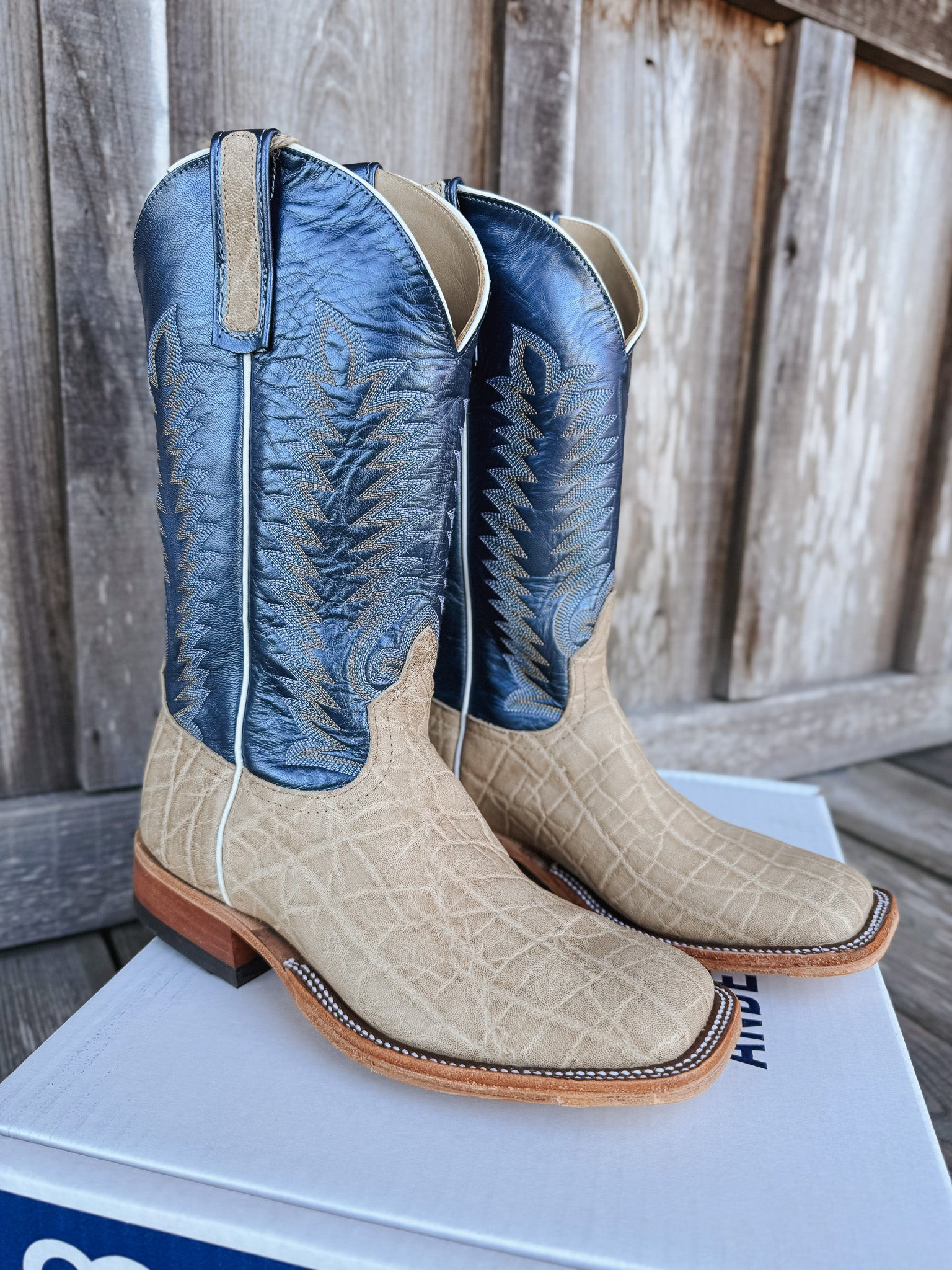 Men's Anderson Bean BC Exclusive Regal Blue Elephant Boots