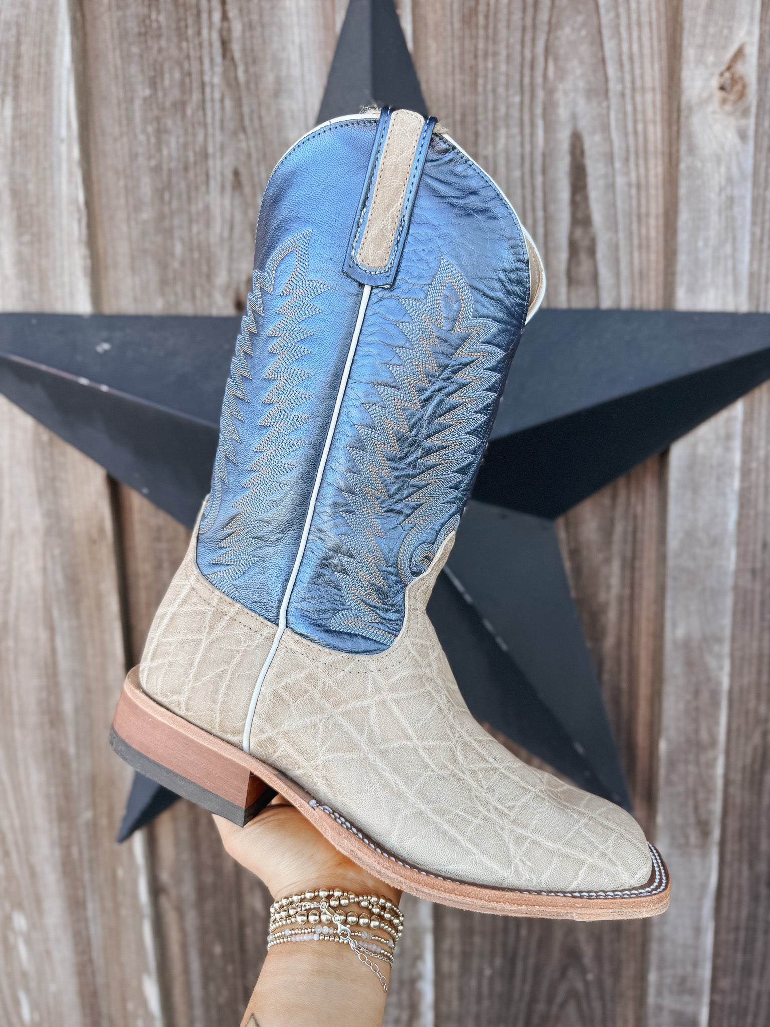 Men's Anderson Bean BC Exclusive Regal Blue Elephant Boots