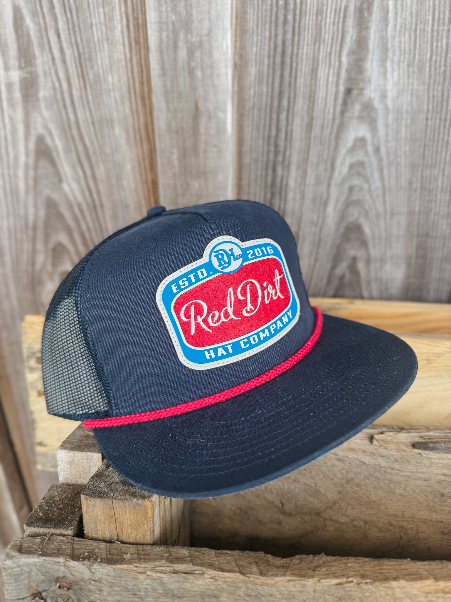 Red Dirt Hat Co. Gitty Up Navy Cap