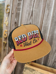 Red Dirt Hat Co. Countrified Caramel/Black Cap