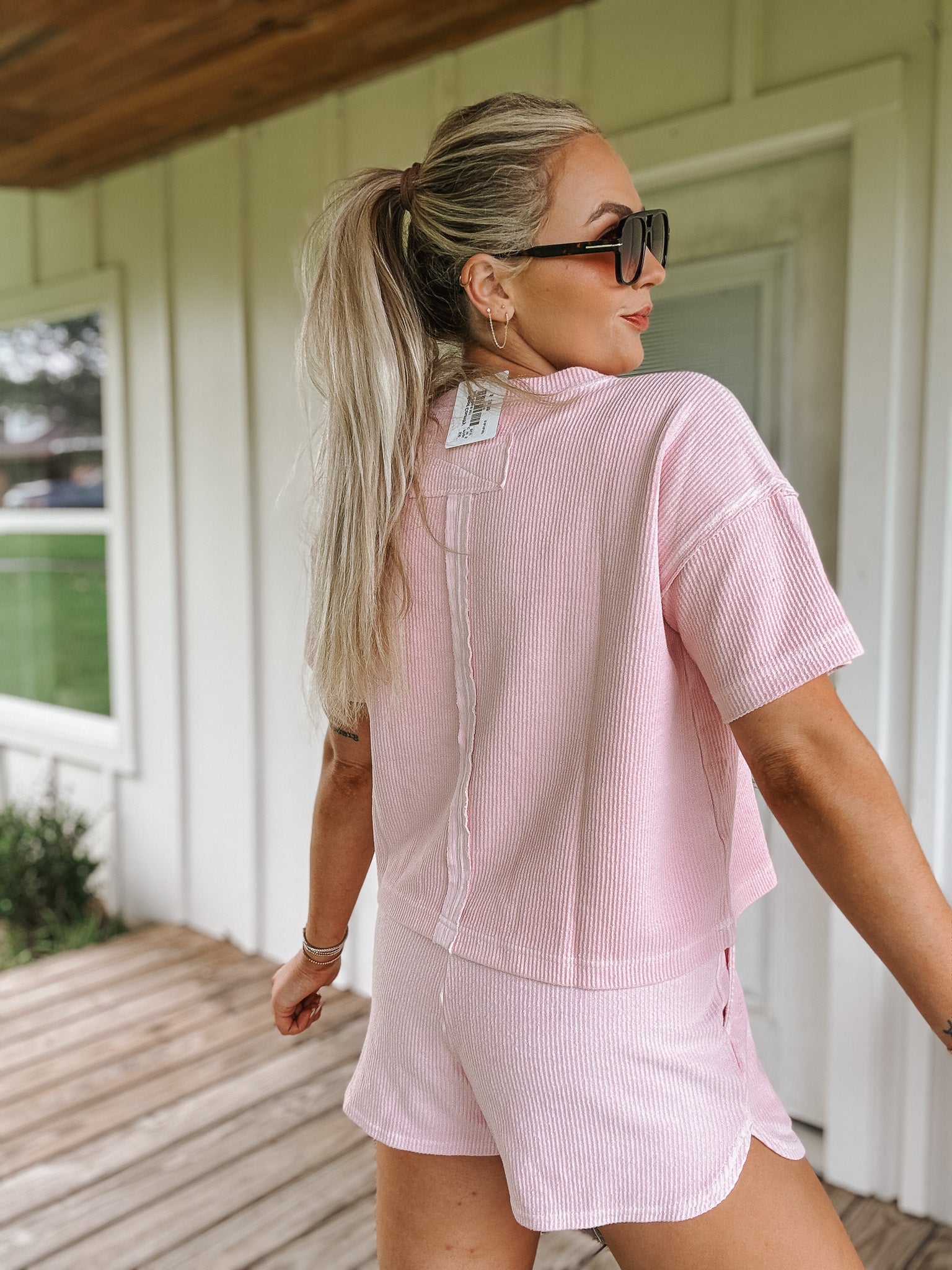 Seaside Summer Ribbed Set