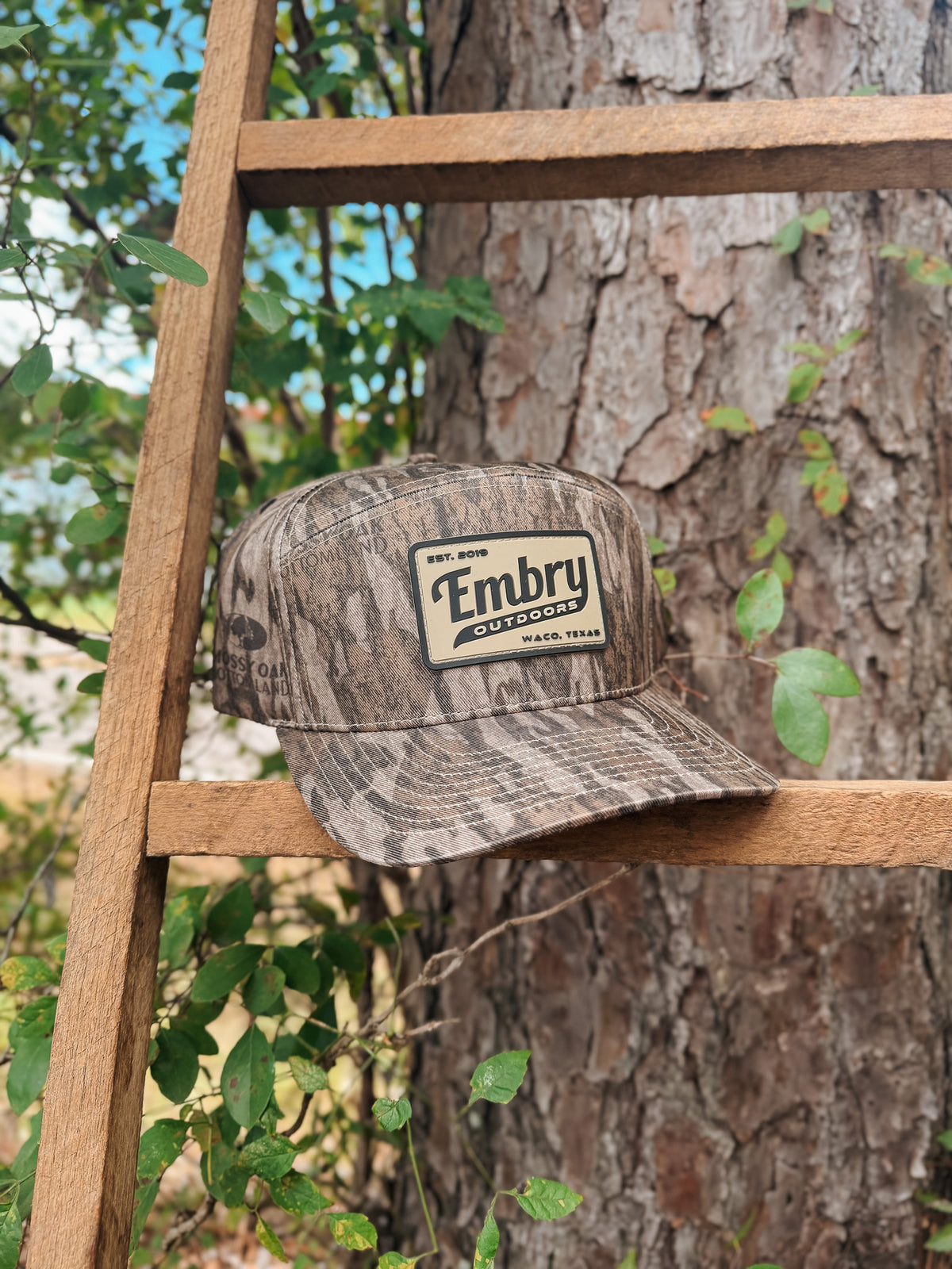 Embry Outdoors | 6 Panel Hat - Mossy Oak New Bottomland
