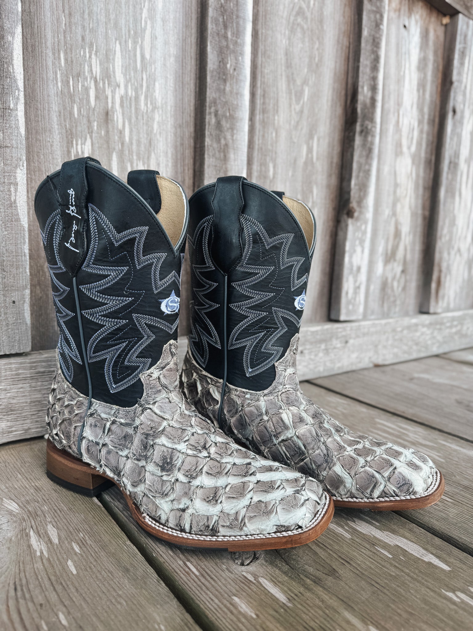 Men's Justin Ocean View 11" Pirarucu Boots