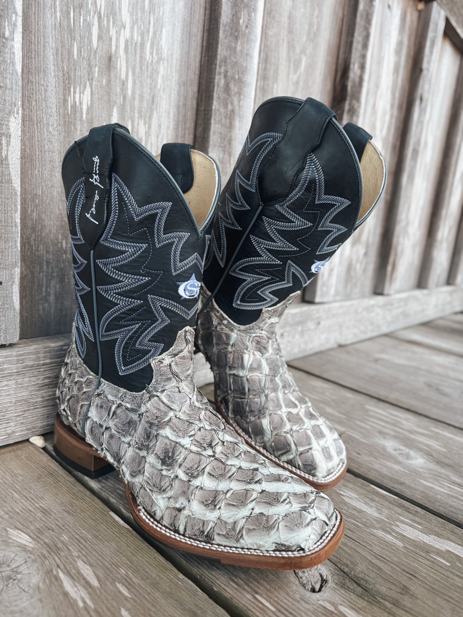 Men's Justin Ocean View 11" Pirarucu Boots