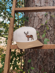 Embry Outdoors | Youth Buck Hat - Cream/Tan