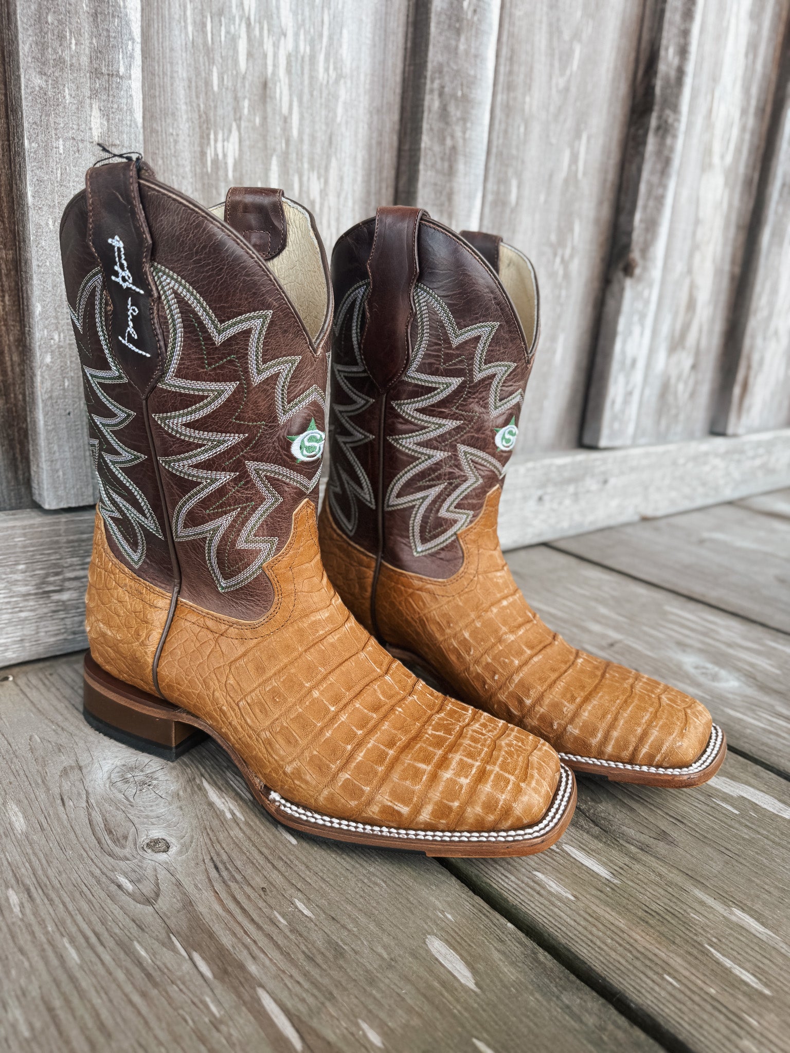 Men's Justin San Antone 11" Caiman Boots