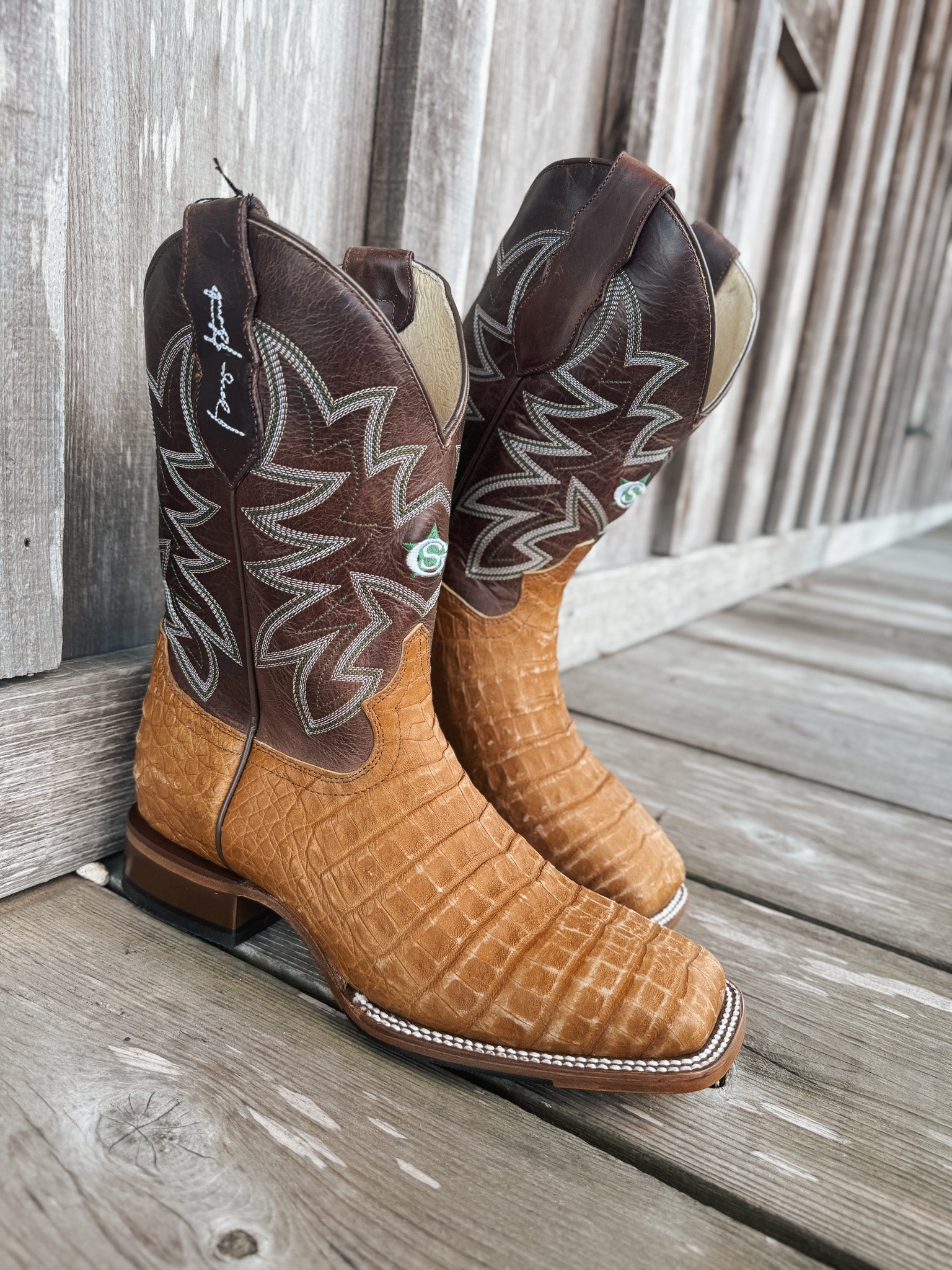 Men's Justin San Antone 11" Caiman Boots