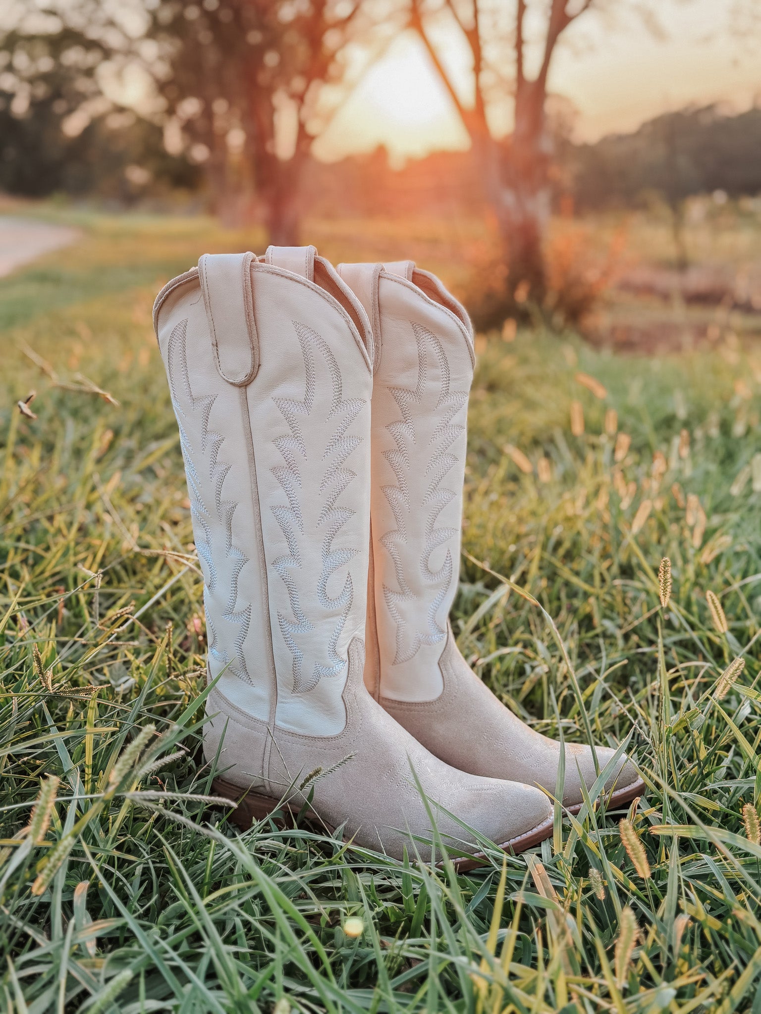 Women's Macie Bean Pearl Snap Queen Suede Boots