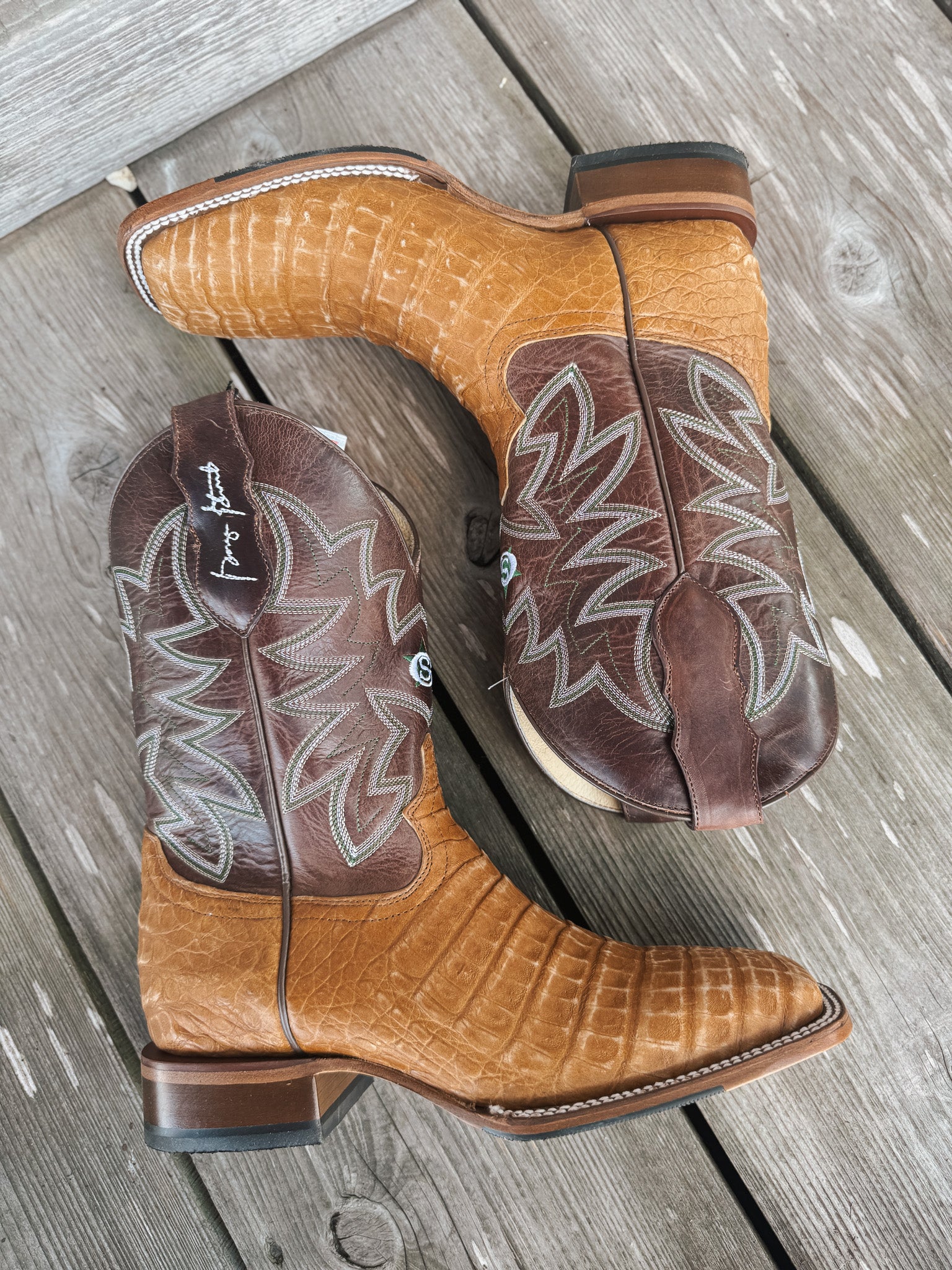 Men's Justin San Antone 11" Caiman Boots