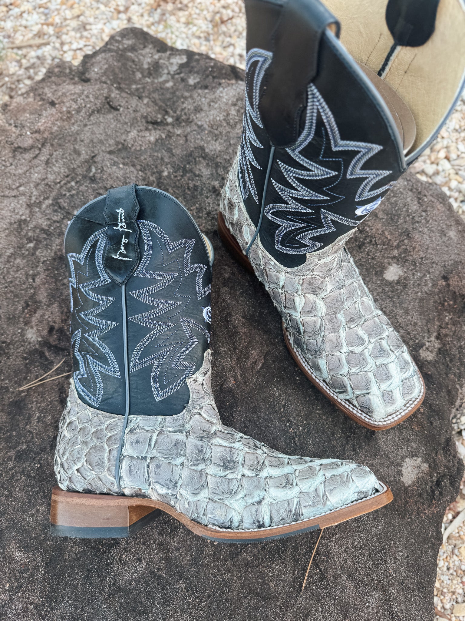 Men's Justin Ocean View 11" Pirarucu Boots