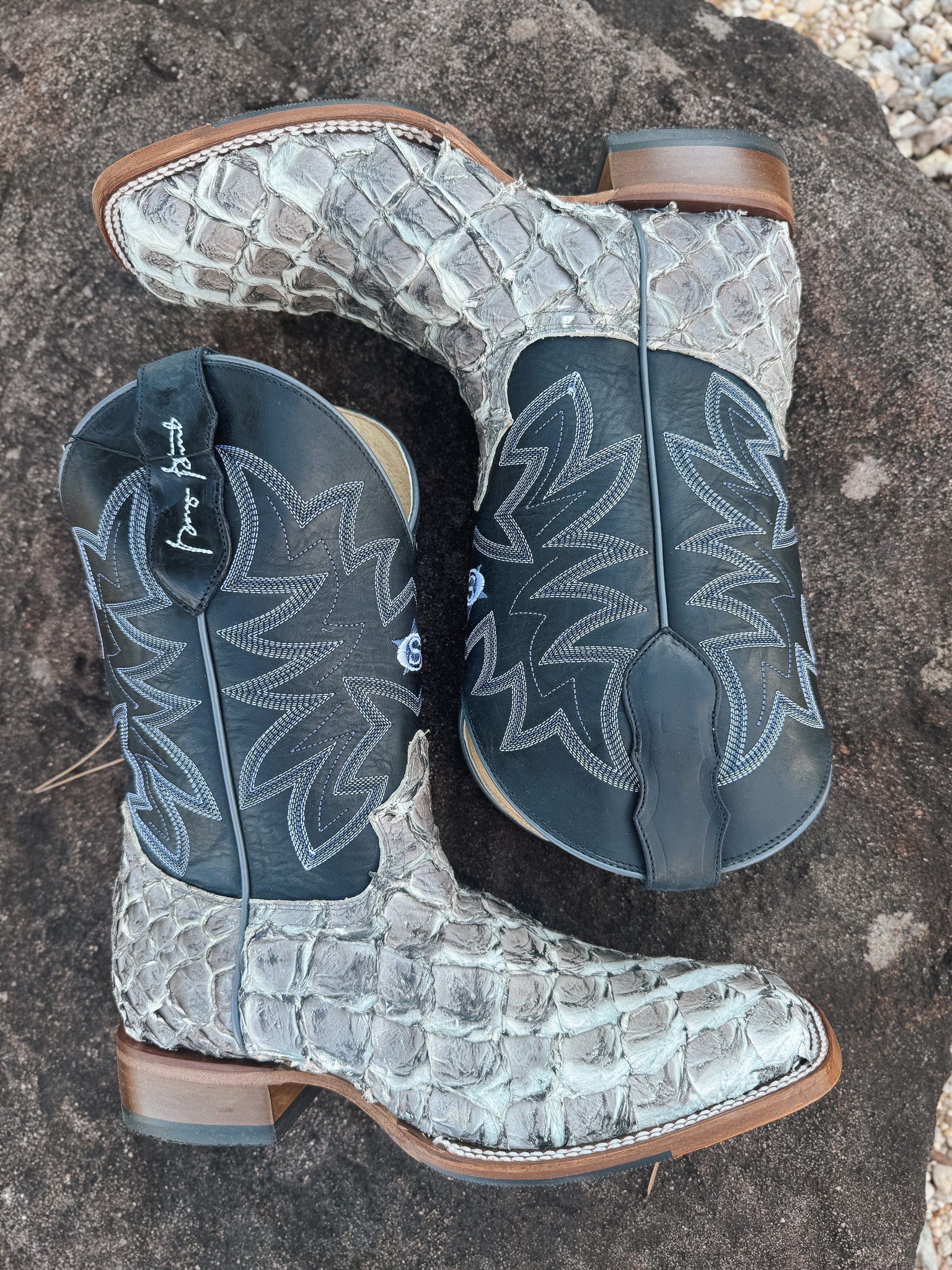 Men's Justin Ocean View 11" Pirarucu Boots