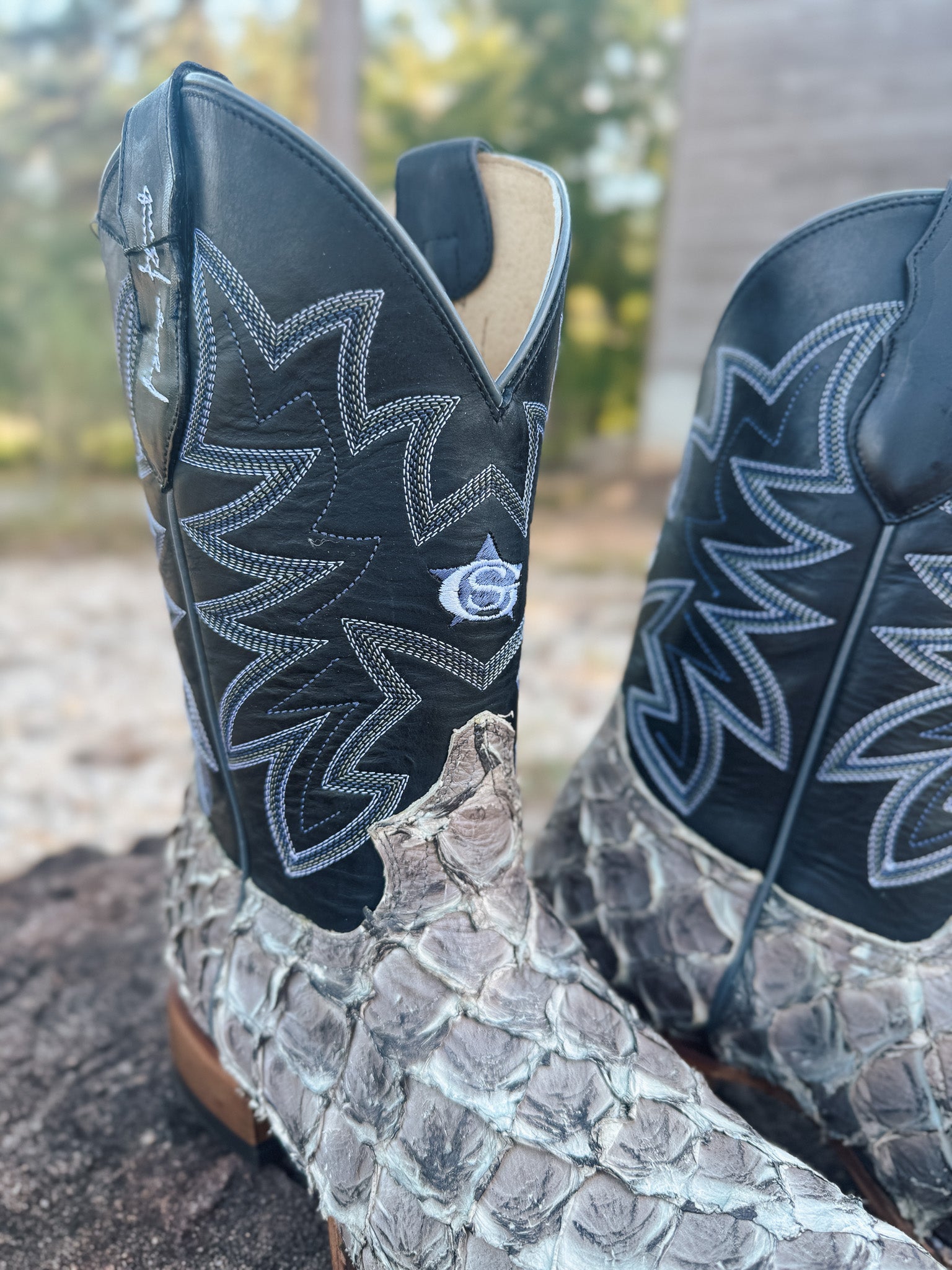 Men's Justin Ocean View 11" Pirarucu Boots