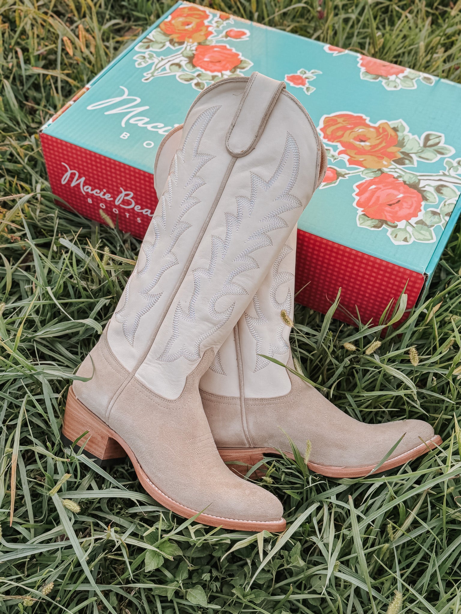 Women's Macie Bean Pearl Snap Queen Suede Boots