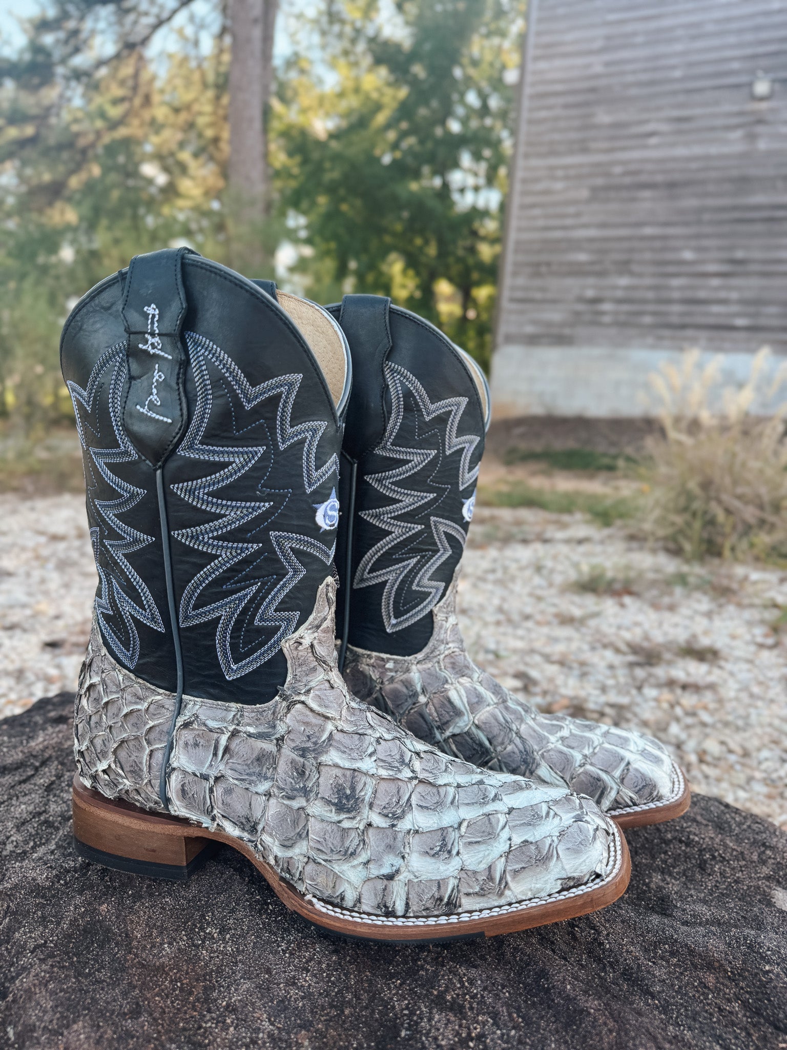 Men's Justin Ocean View 11" Pirarucu Boots