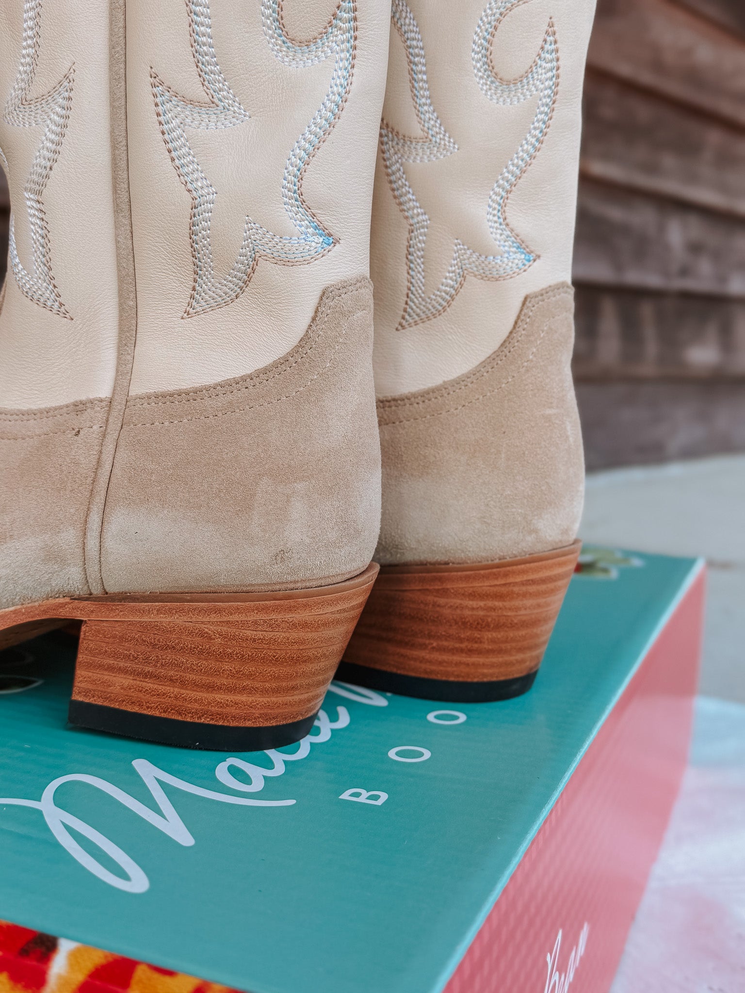 Women's Macie Bean Pearl Snap Queen Suede Boots