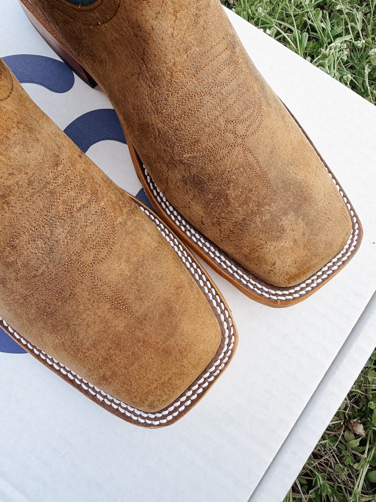 Men's Anderson Bean Sky Blue Avatar Bison Boots