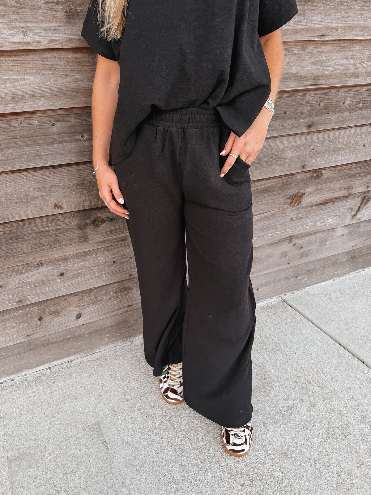 Casual Ease Set in Black