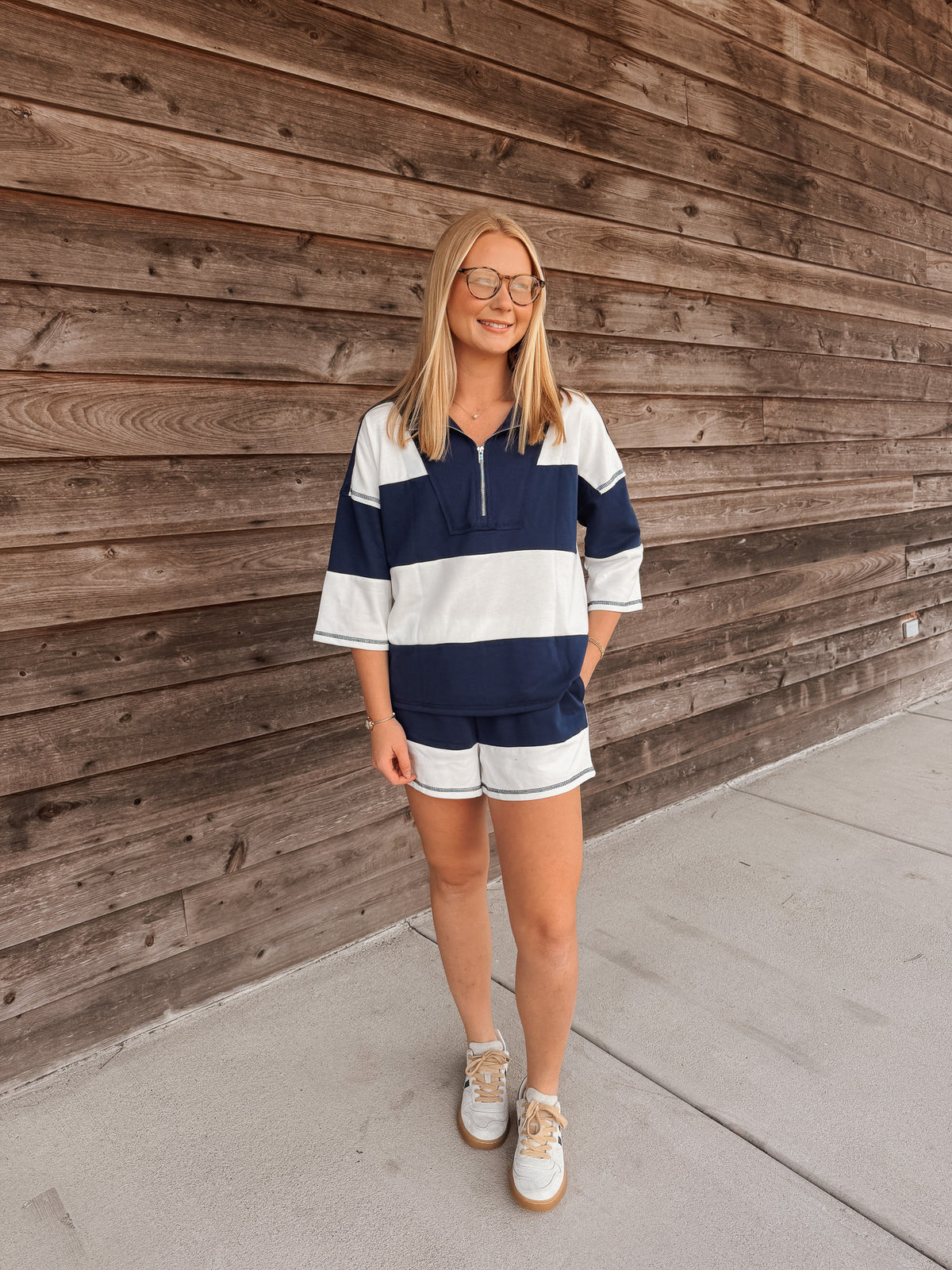 In the Lineup Set in Navy