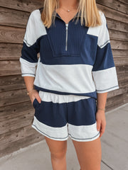In the Lineup Set in Navy