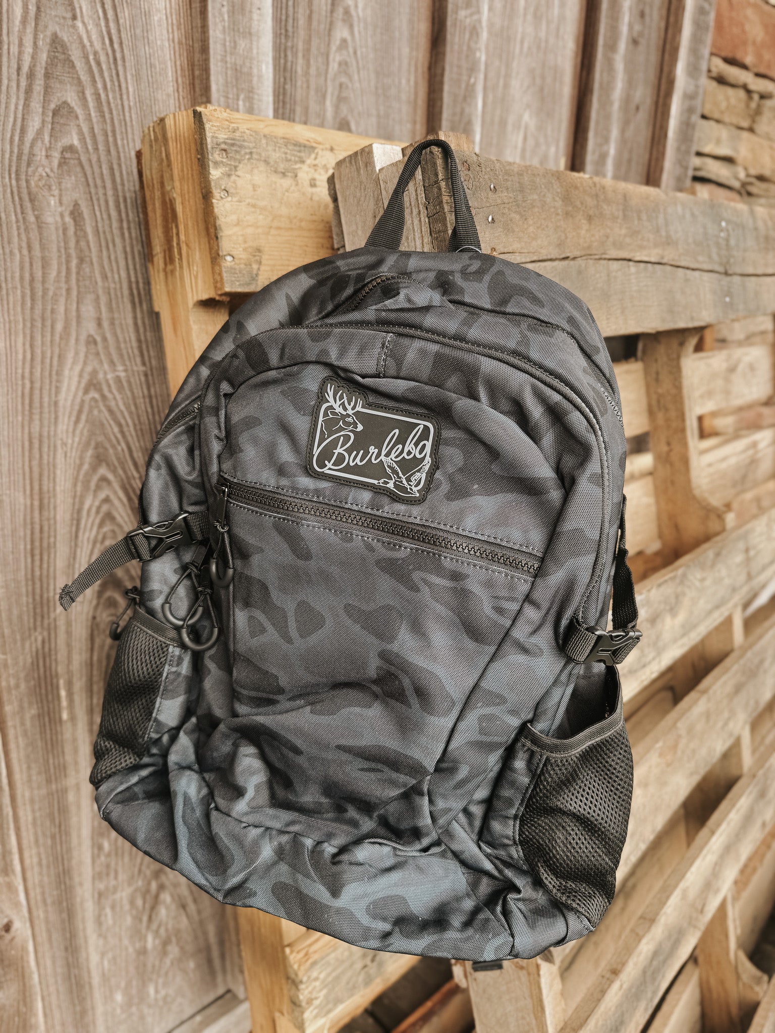 Burlebo Backpack - Black Camo