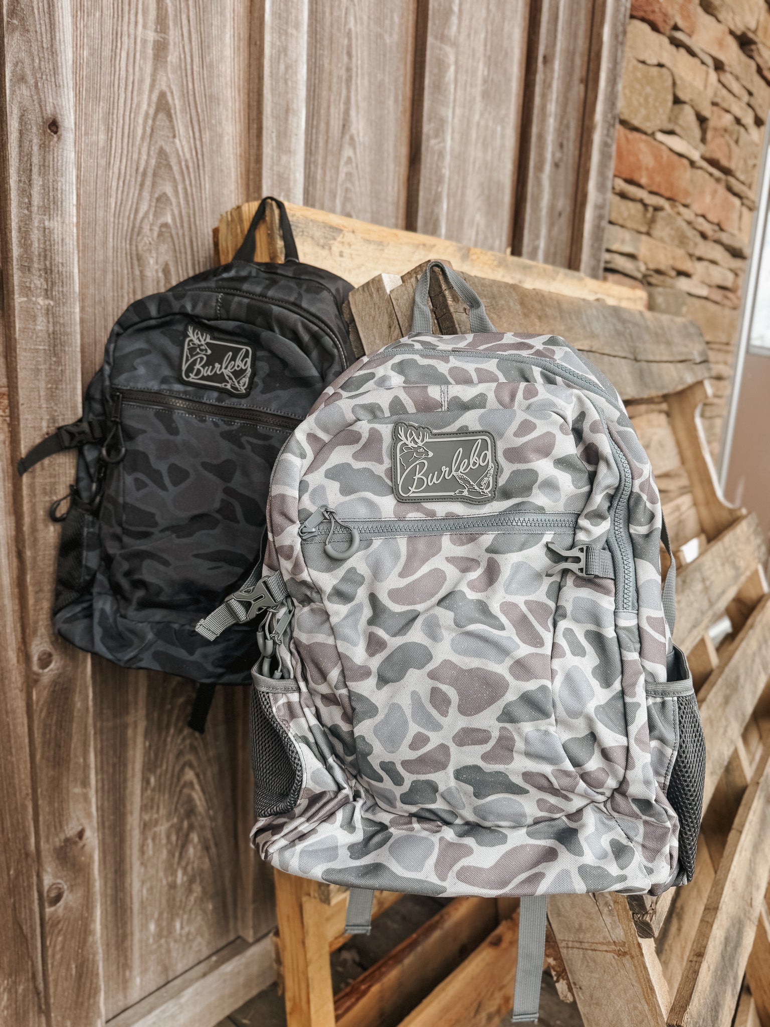 Burlebo Backpack - Black Camo