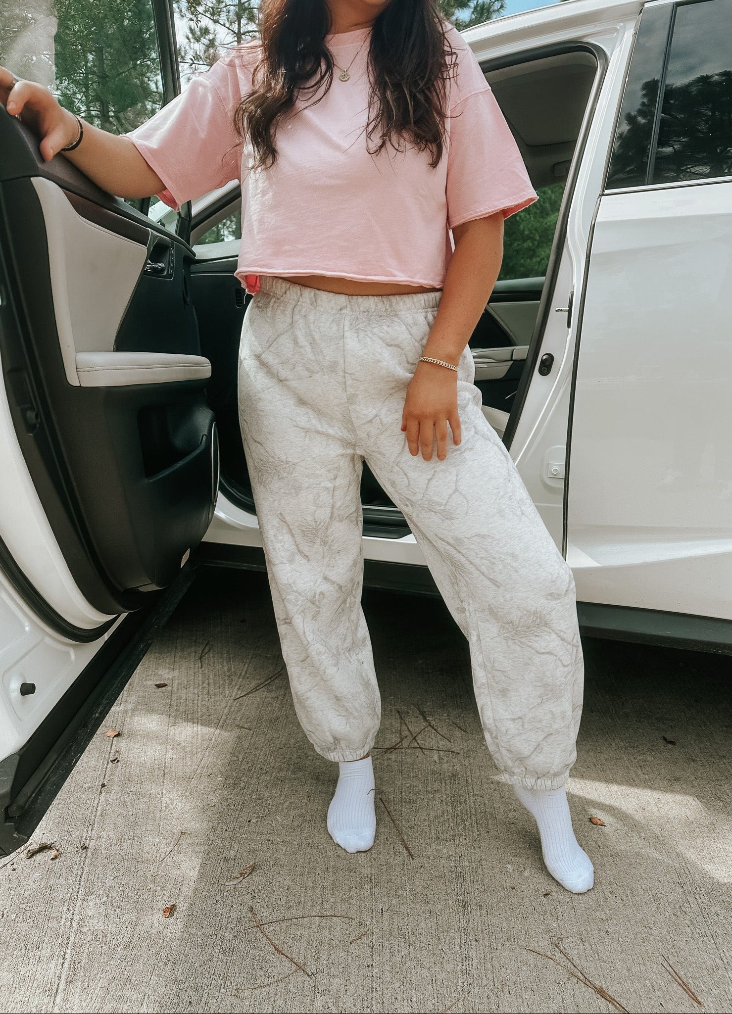 Leaf Ice Camo Jogger Sweatpants