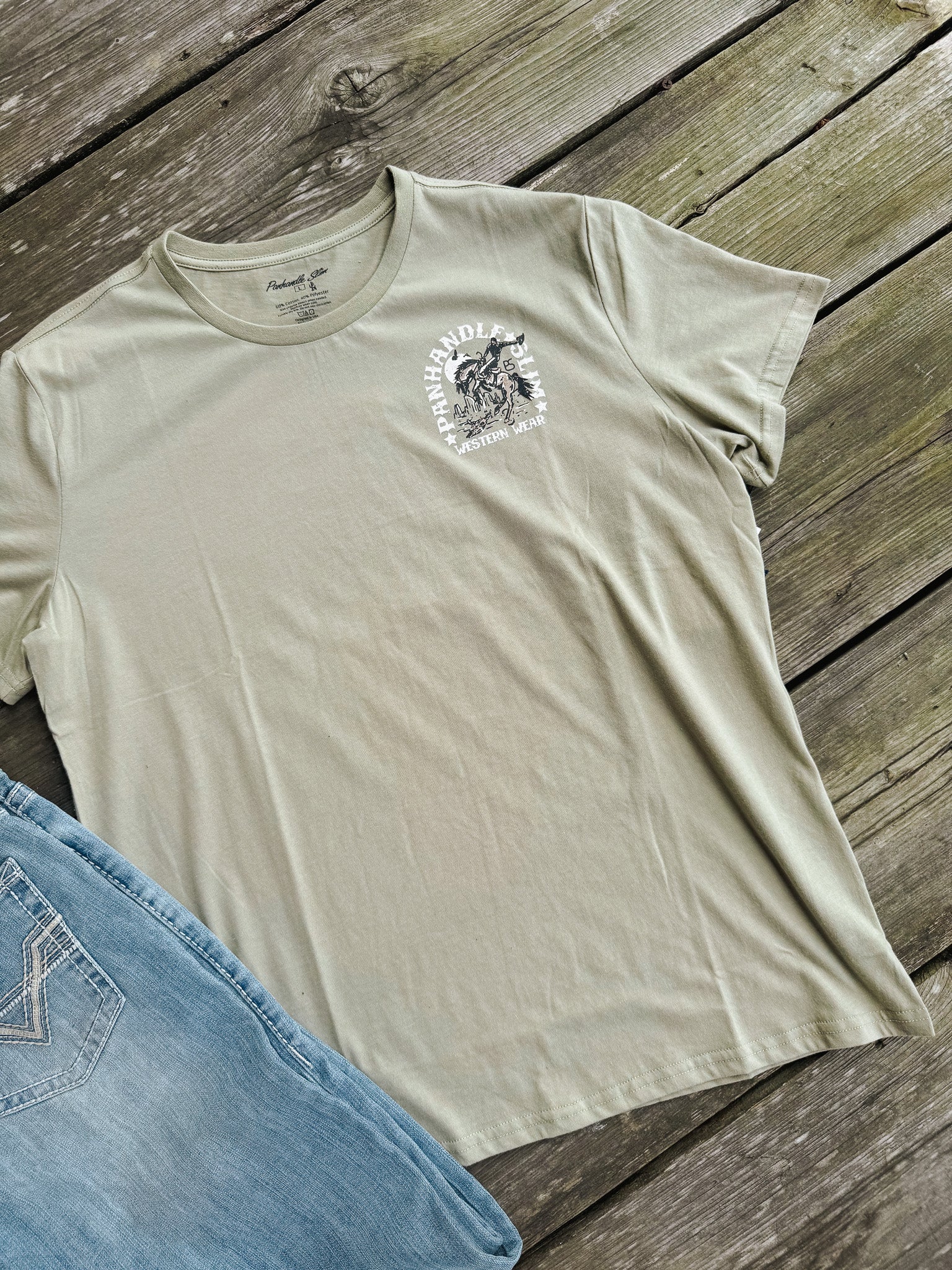 Men's Panhandle Slim Buckin' Bronco T-Shirt