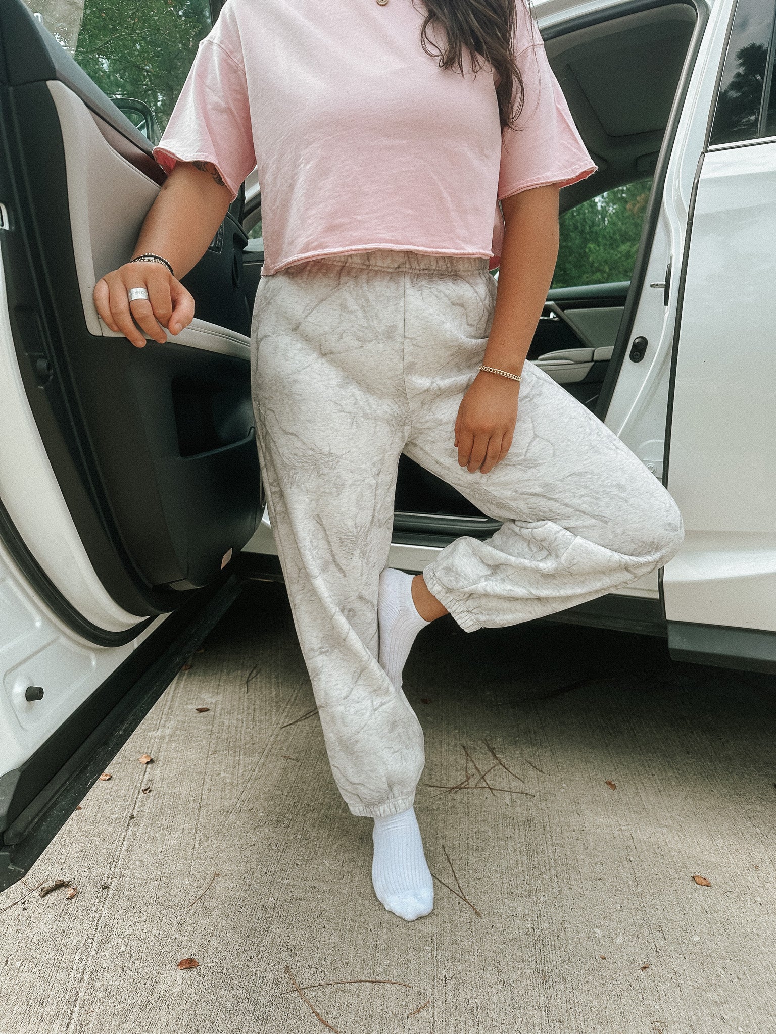 Leaf Ice Camo Jogger Sweatpants