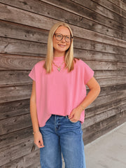 Cool & Classic Sweater in Pink