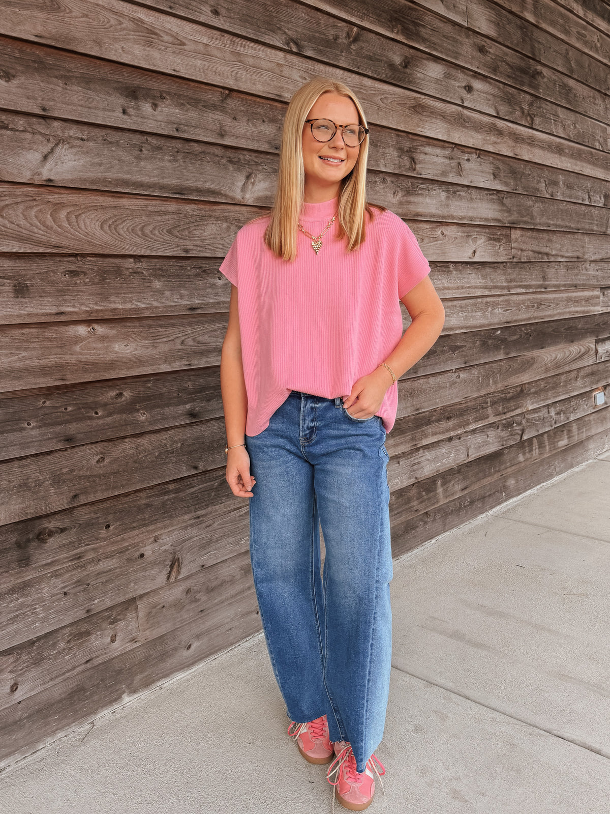 Cool & Classic Sweater in Pink