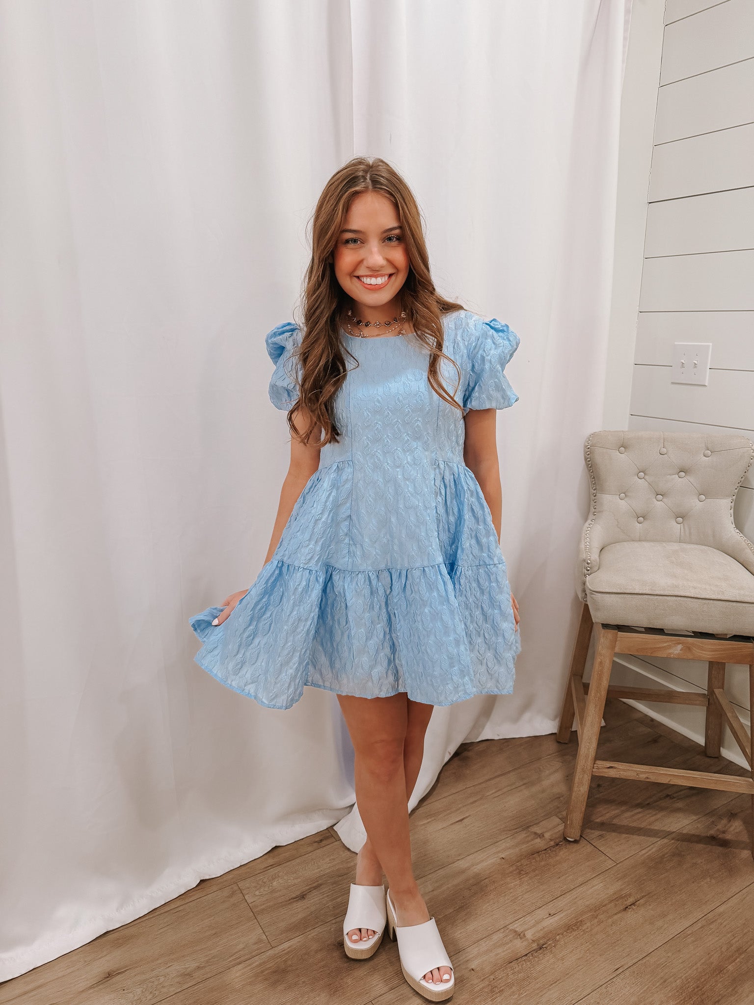 Sky’s the Limit Mini Dress