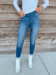 Vaqueros ajustados sin cordones The Lauren Comfort