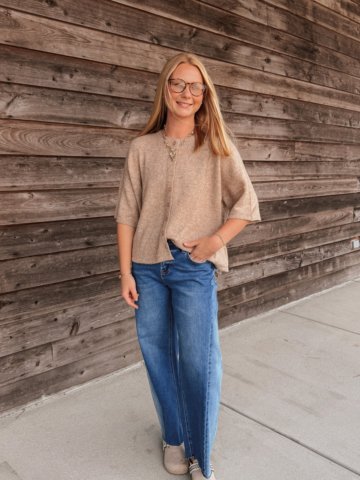 Down to Earth Mocha Cardigan