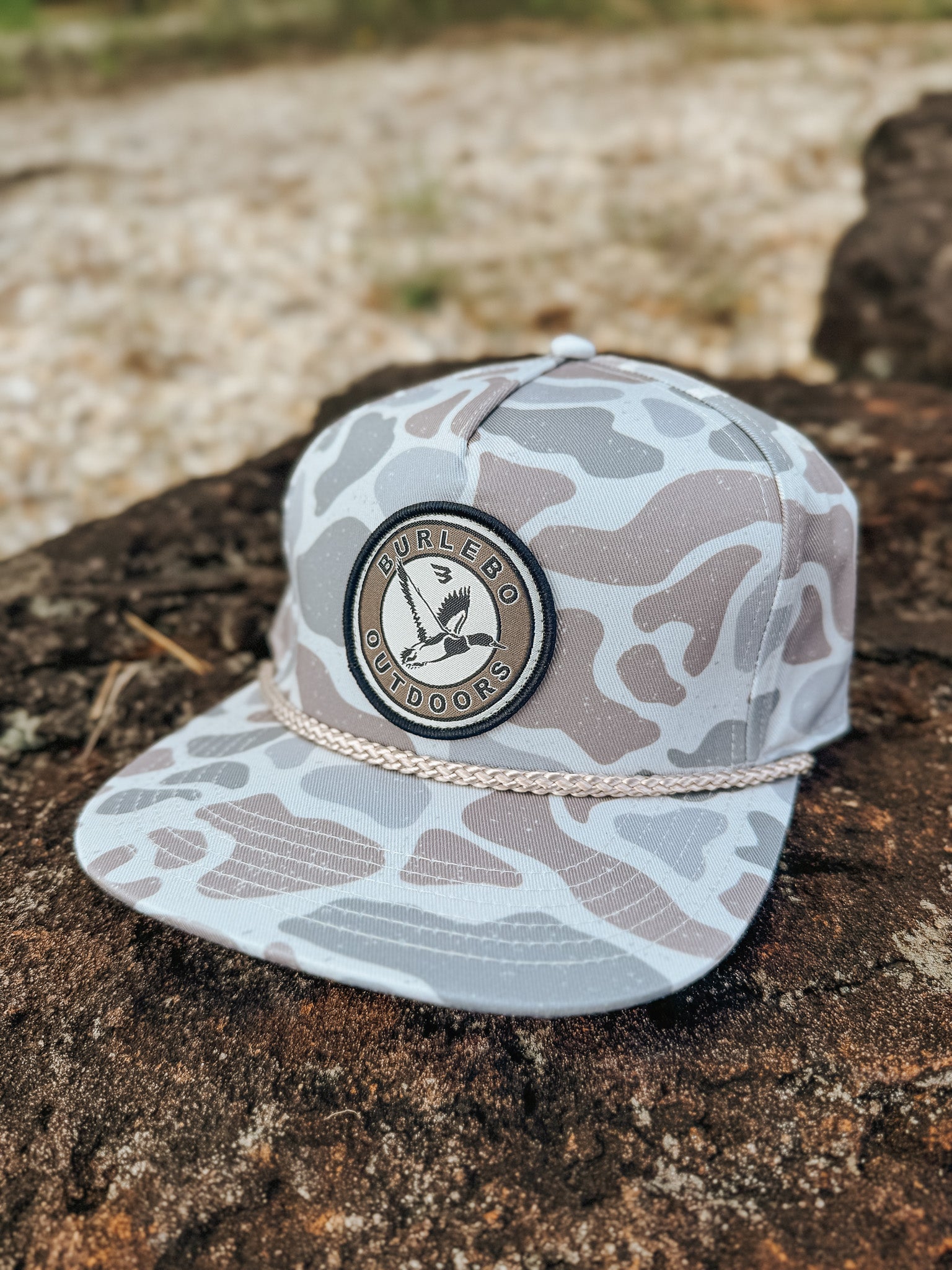 Burlebo Youth Circle Mallard Hat in Classic Deer Camo