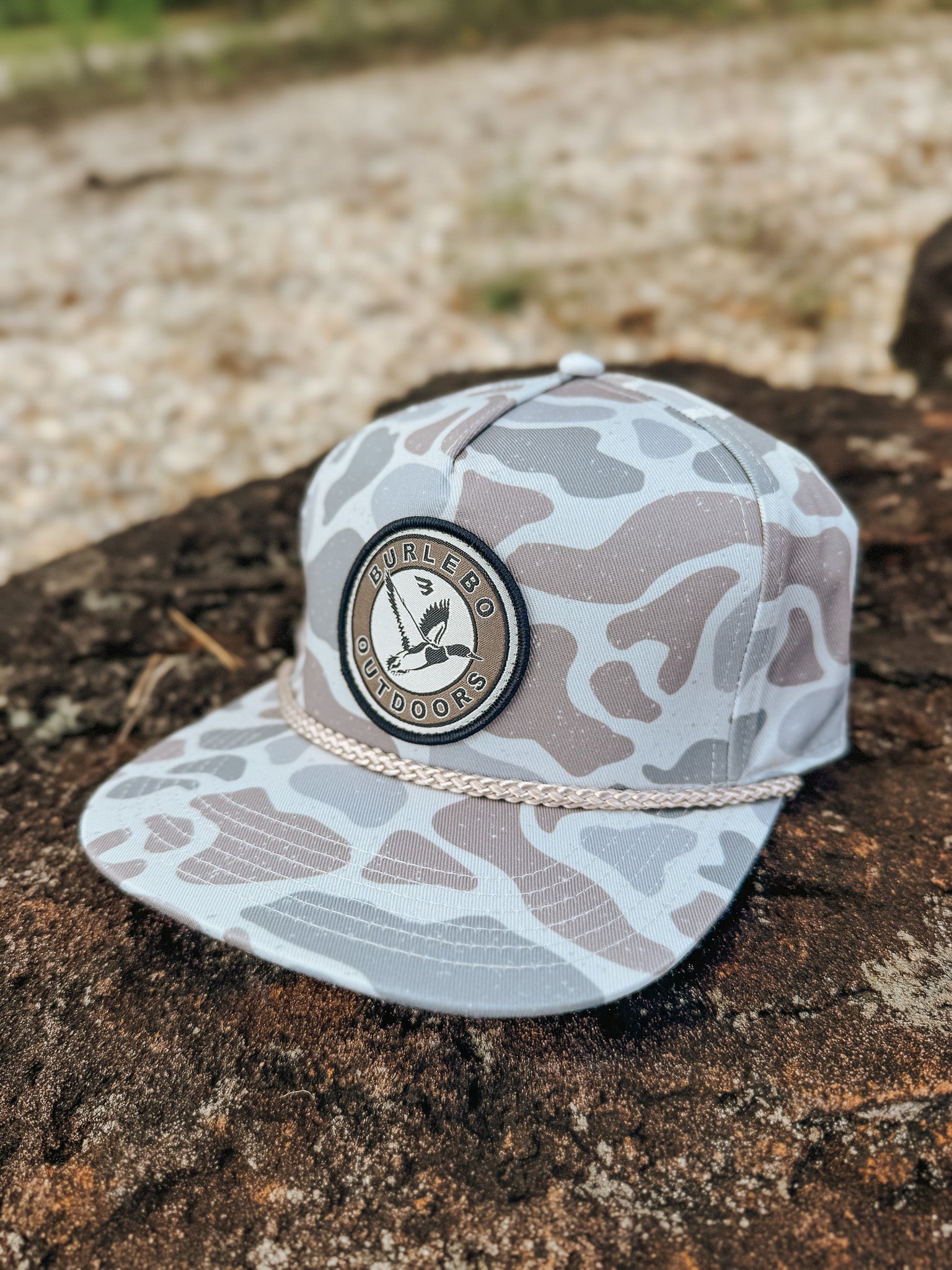 Burlebo Youth Circle Mallard Hat in Classic Deer Camo