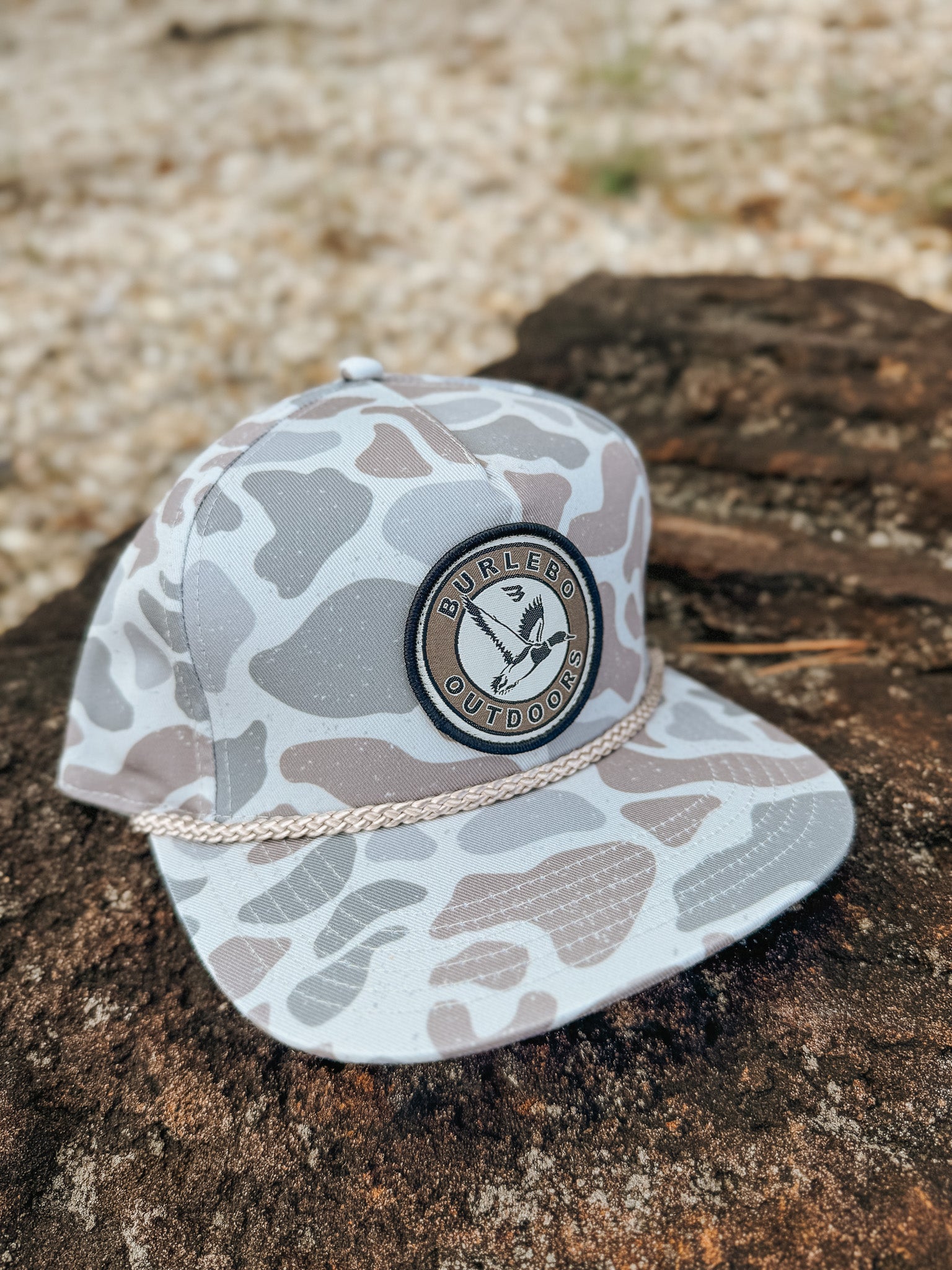 Burlebo Youth Circle Mallard Hat in Classic Deer Camo