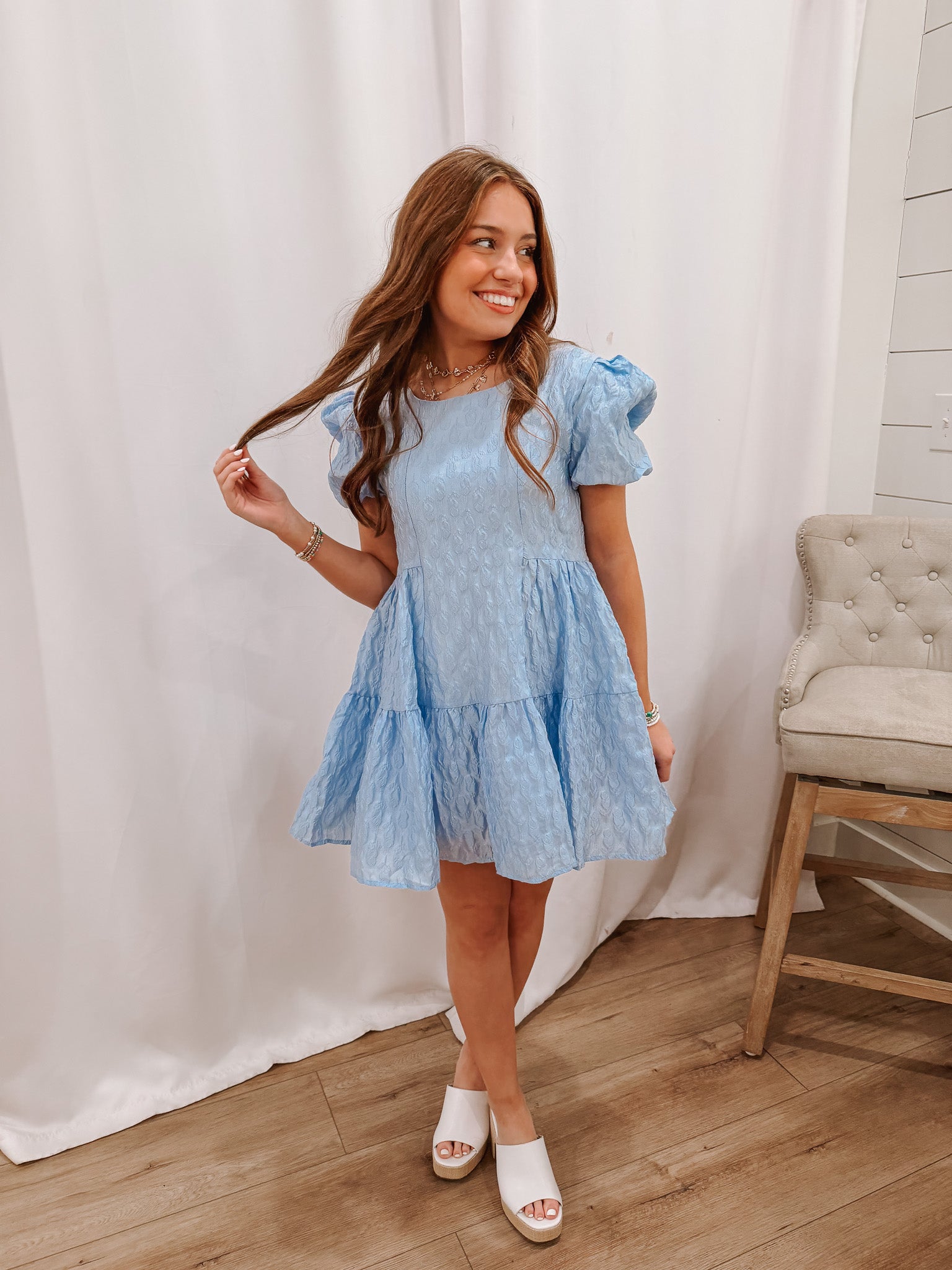 Sky’s the Limit Mini Dress