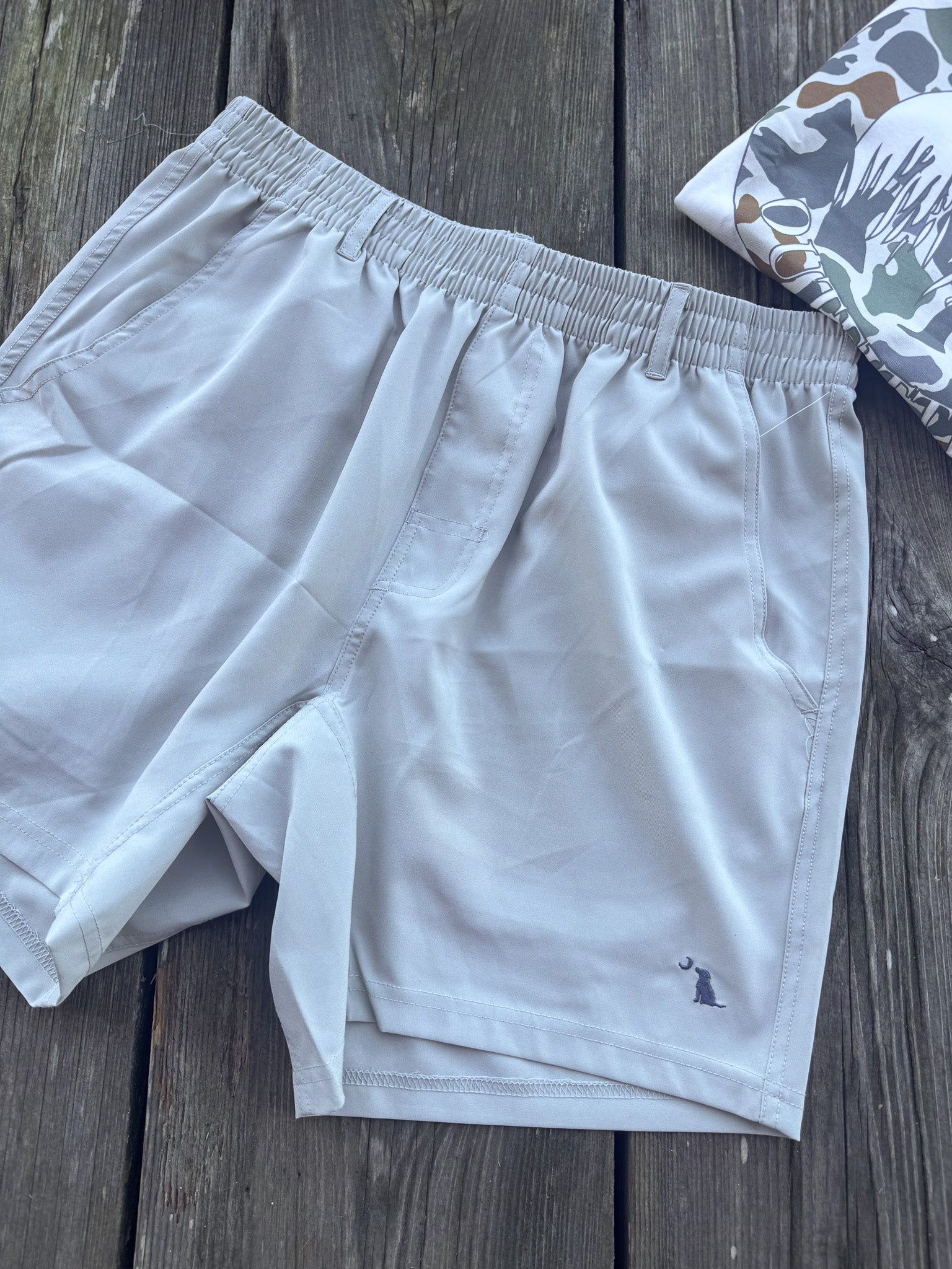 Men's Local Boy Outfitters Volley Short in Cool Grey