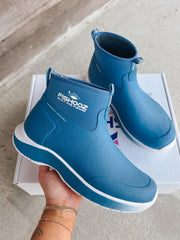 Men's Fishooz by DryShod Blue Ankle Boots