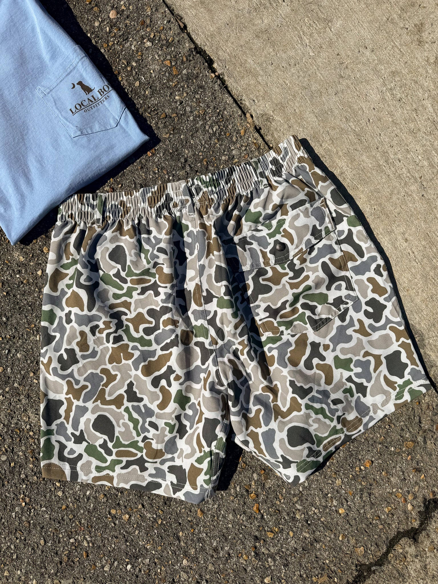 Men's Local Boy Volley Shorts in Localflage