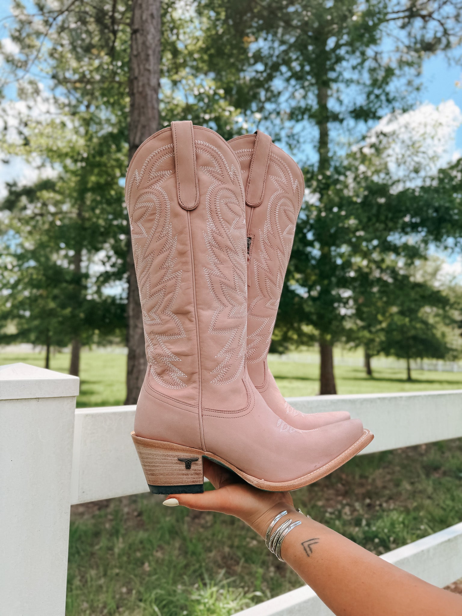 Women's Lane Smokeshow Boot in Blush