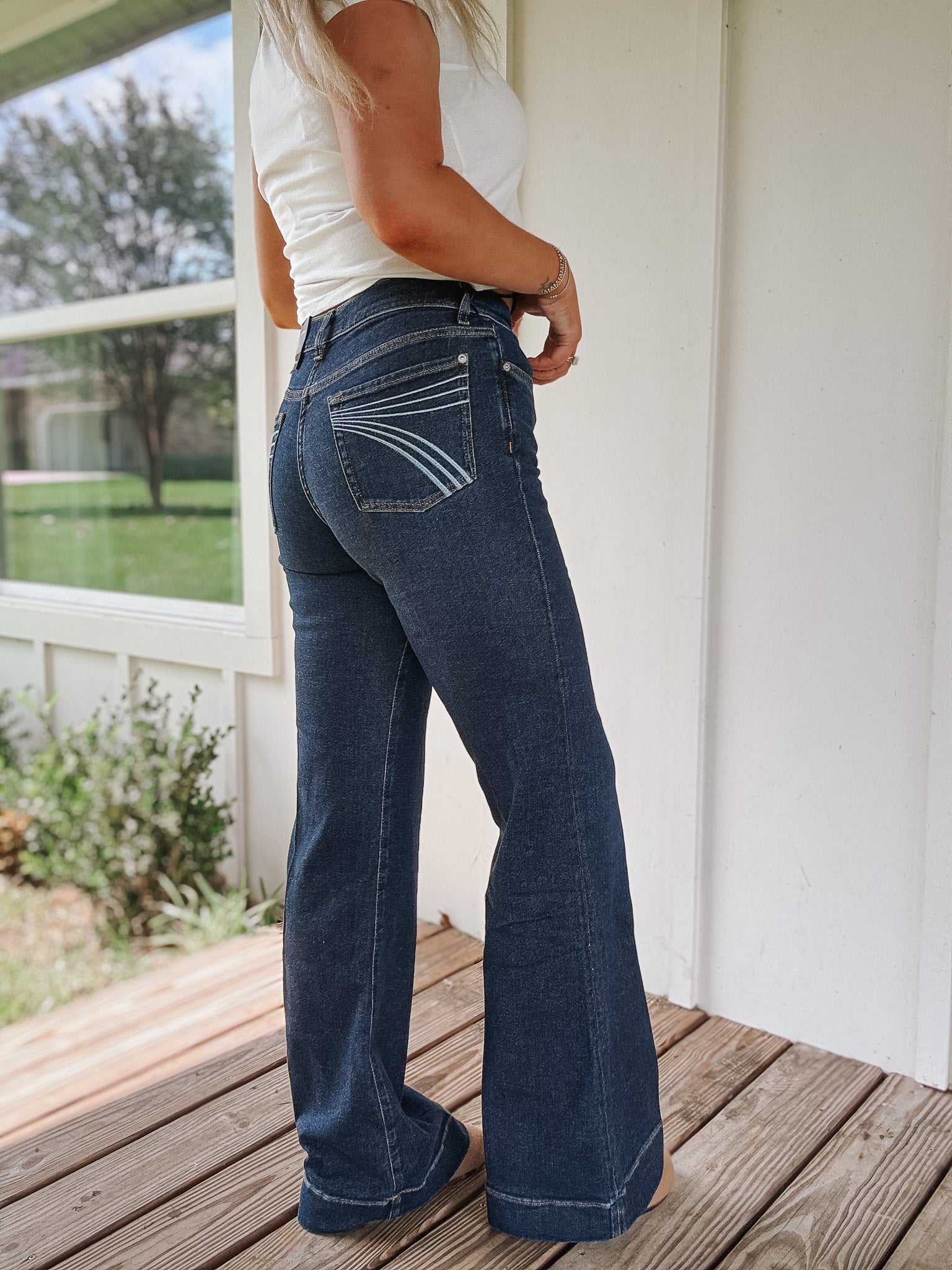 7 For All Mankind Modern DOJO Trouser Jean | Bluecrest | 34"