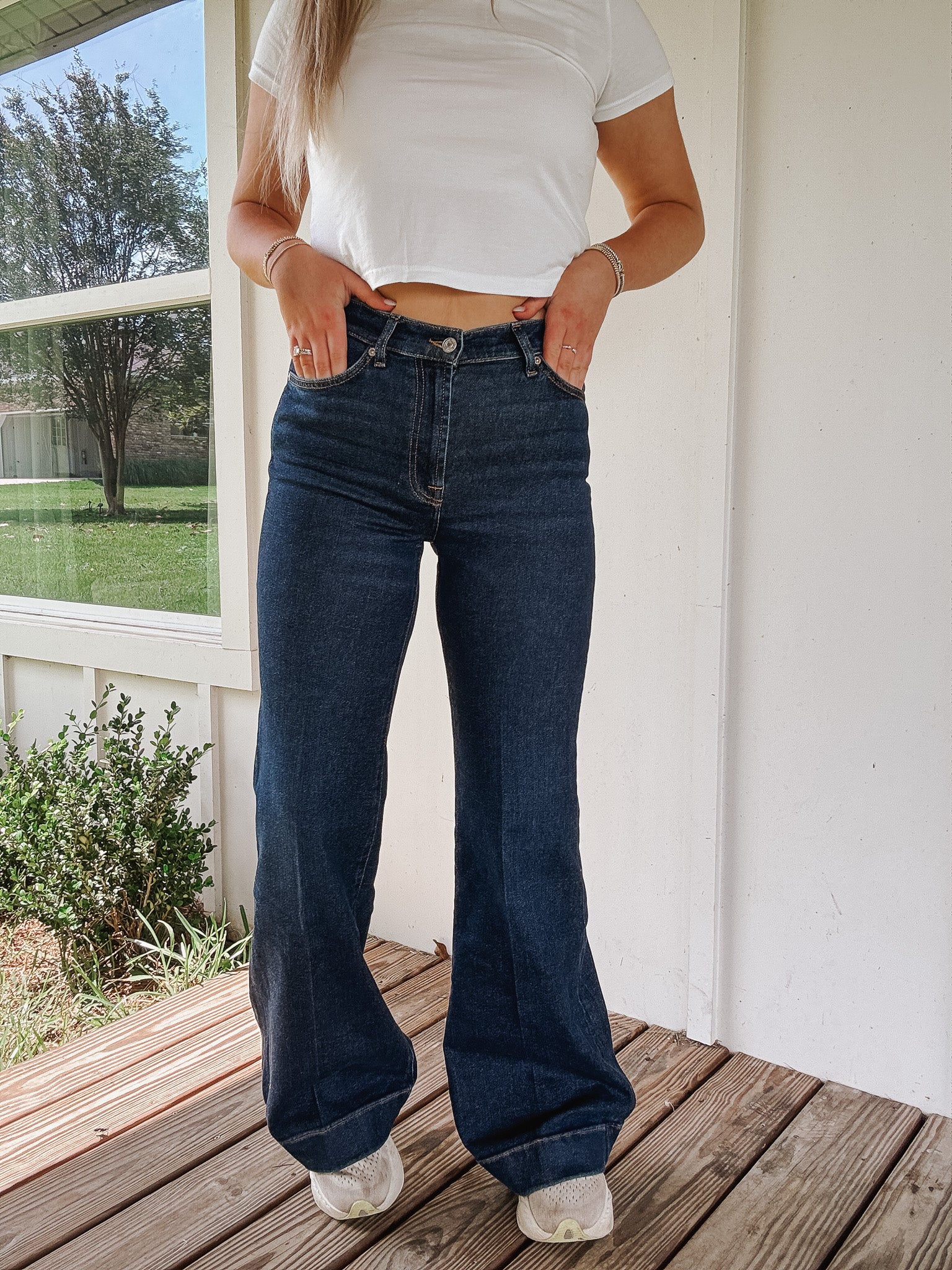 7 For All Mankind Modern DOJO Trouser Jean | Bluecrest | 34"