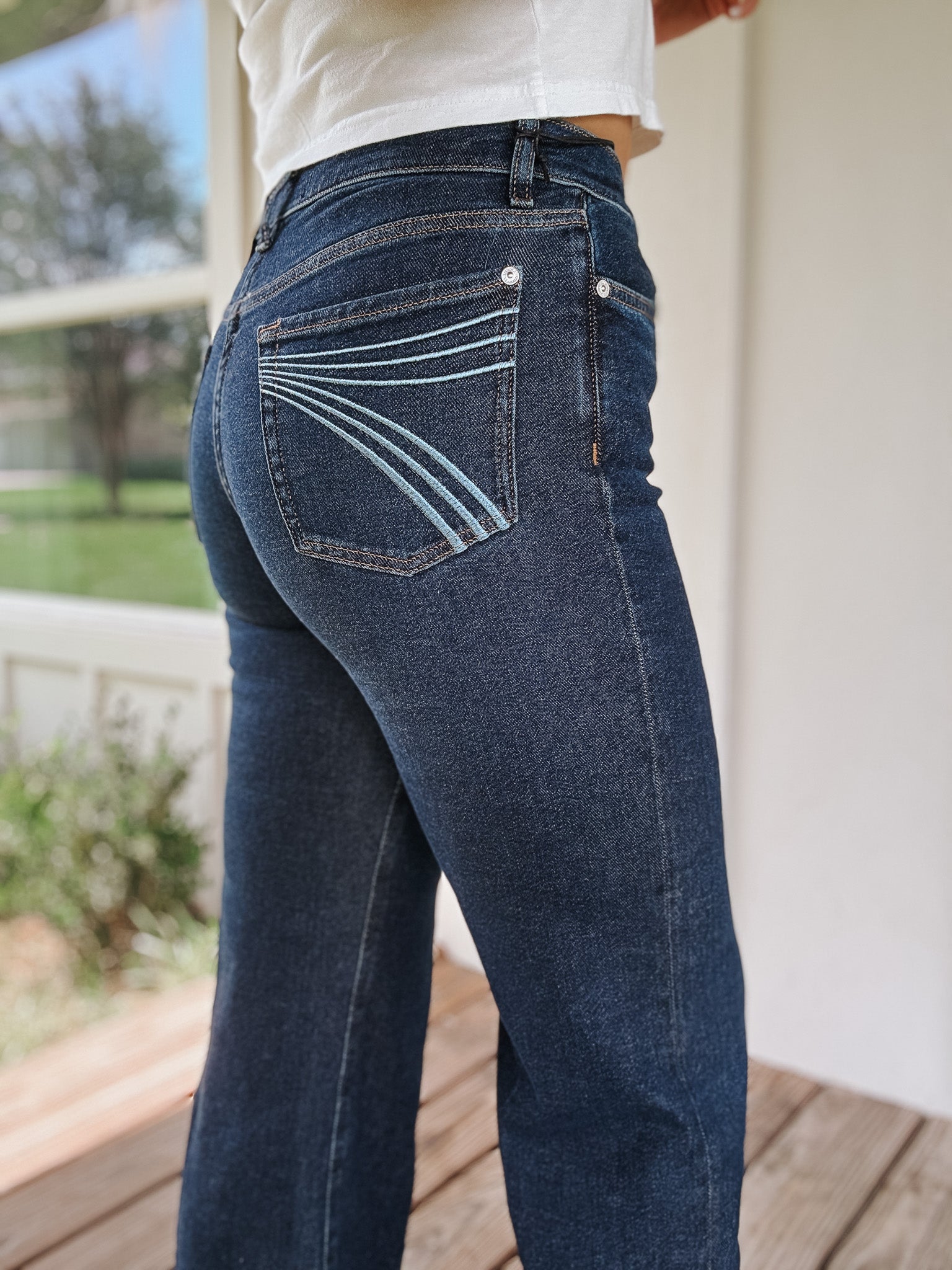 7 For All Mankind Modern DOJO Trouser Jean | Bluecrest | 34"