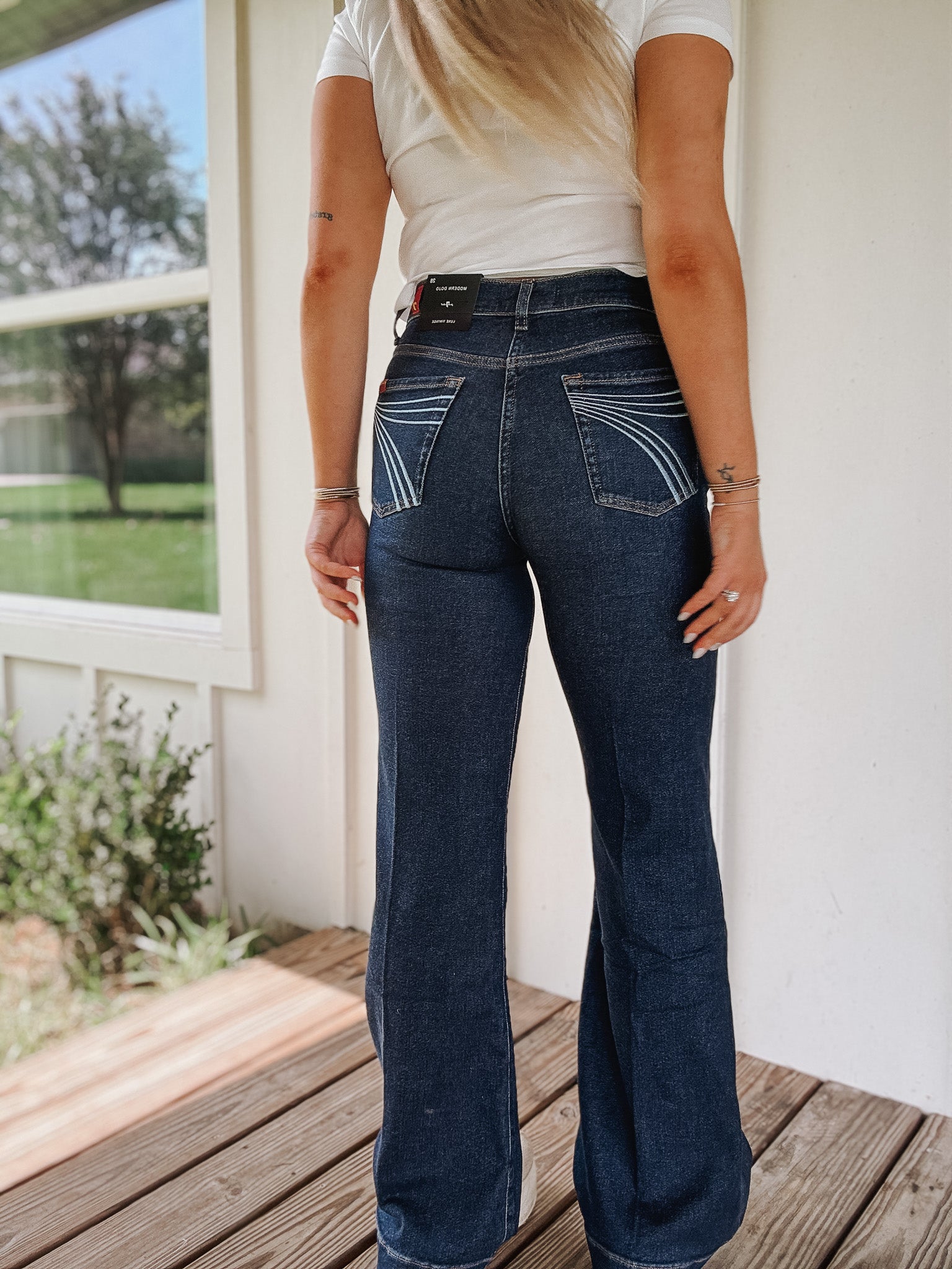 7 For All Mankind Modern DOJO Trouser Jean | Bluecrest | 34"