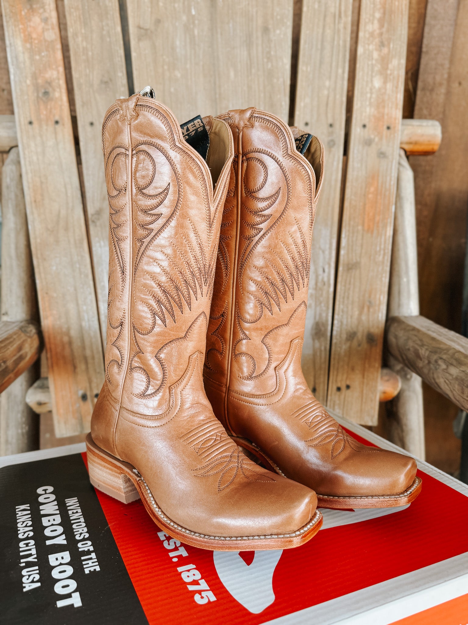 Women's Hyer Leawood Honey Mestizo Boots