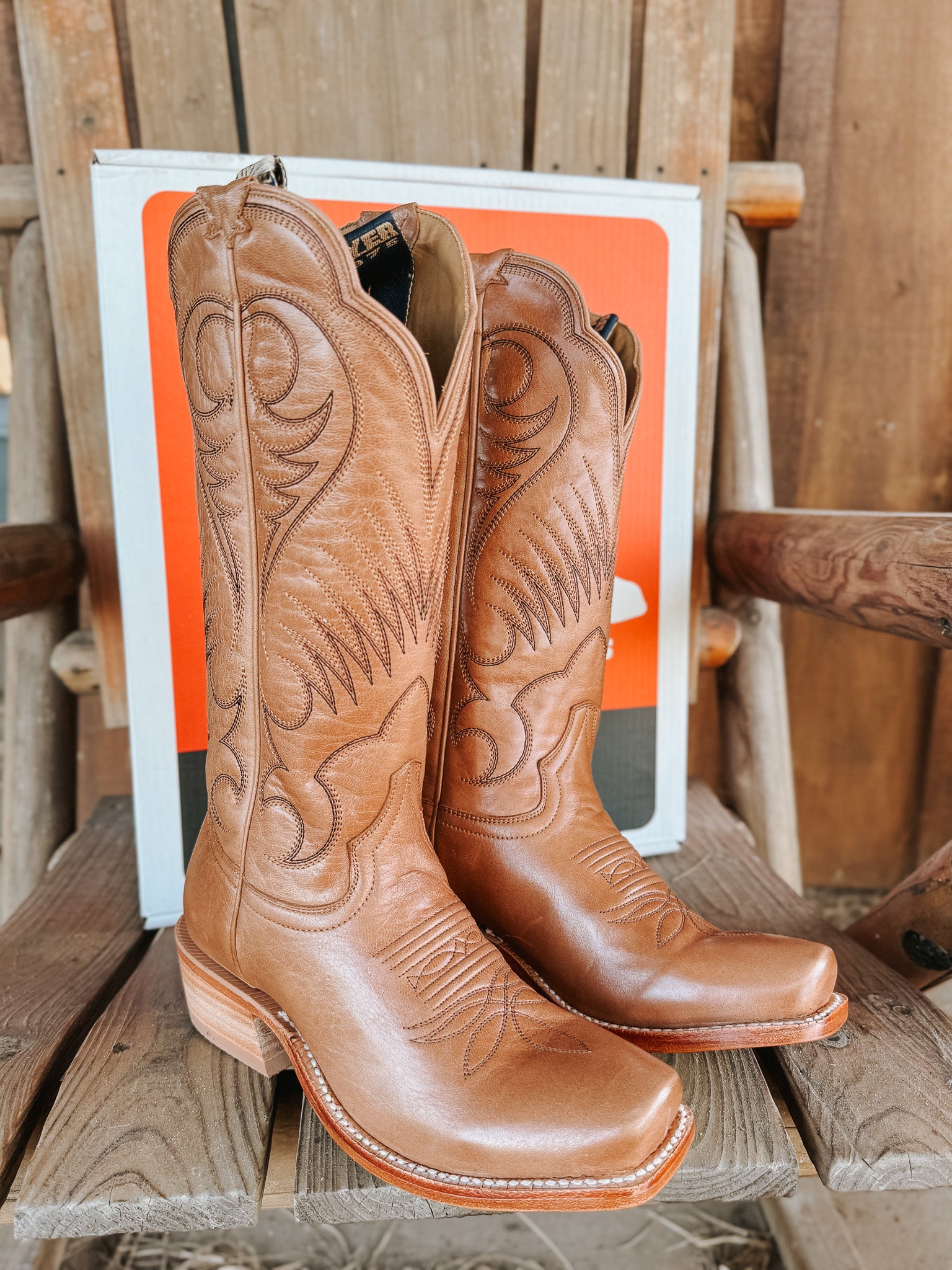 Women's Hyer Leawood Honey Mestizo Boots