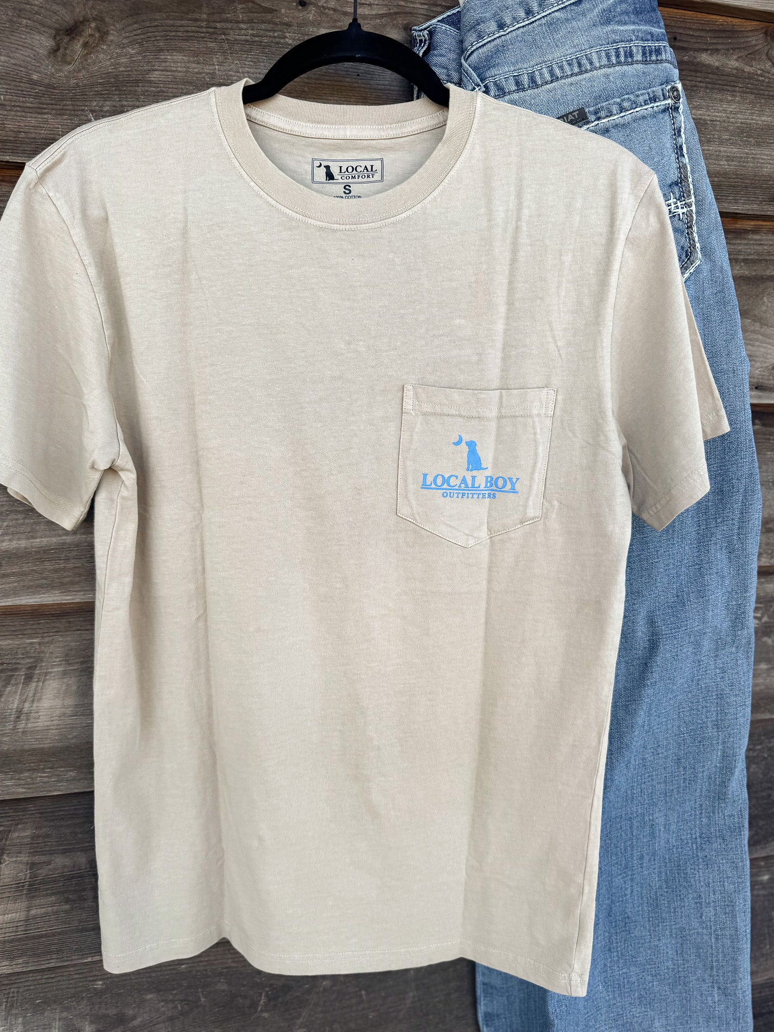 Men's Local Boy Outfitters Migrating T-Shirt in Latte
