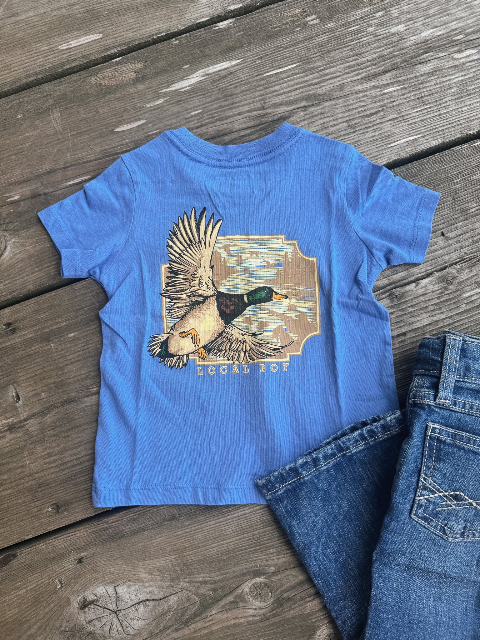 Toddler Local Boy Greenhead Flight T-Shirt